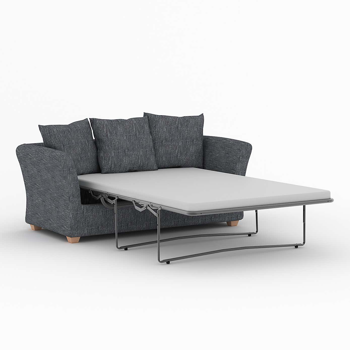 Emmett Chenille 2 Seater Double Sofa Bed