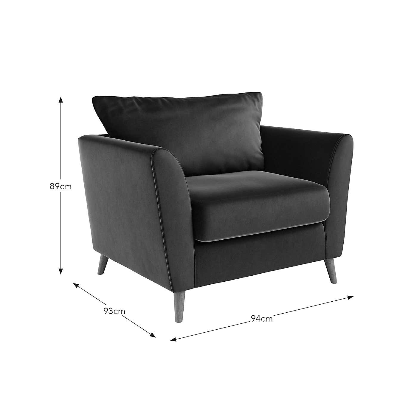 Bess Armchair, Opulent Velvet