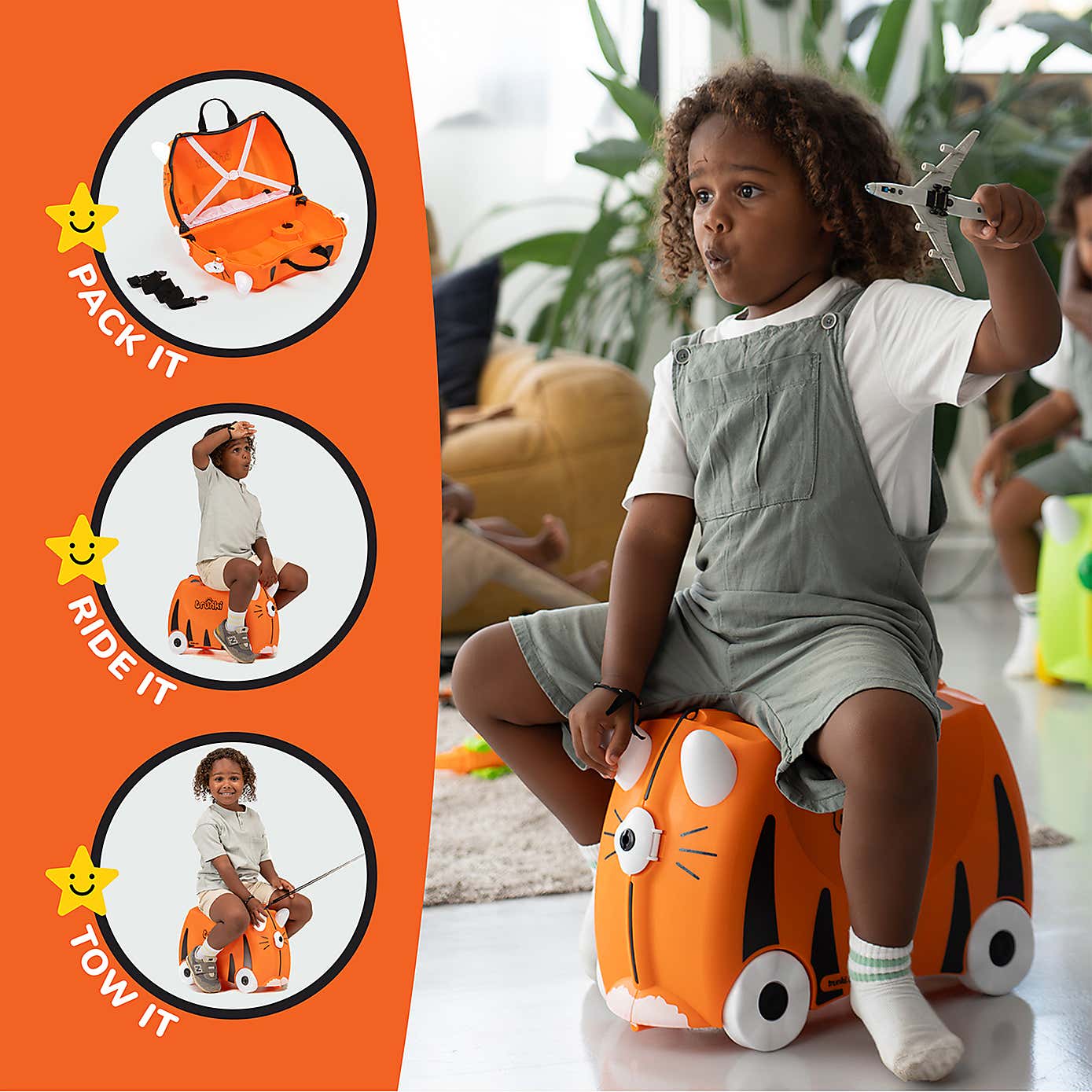Trunki Tipu the Tiger Ride On Suitcase