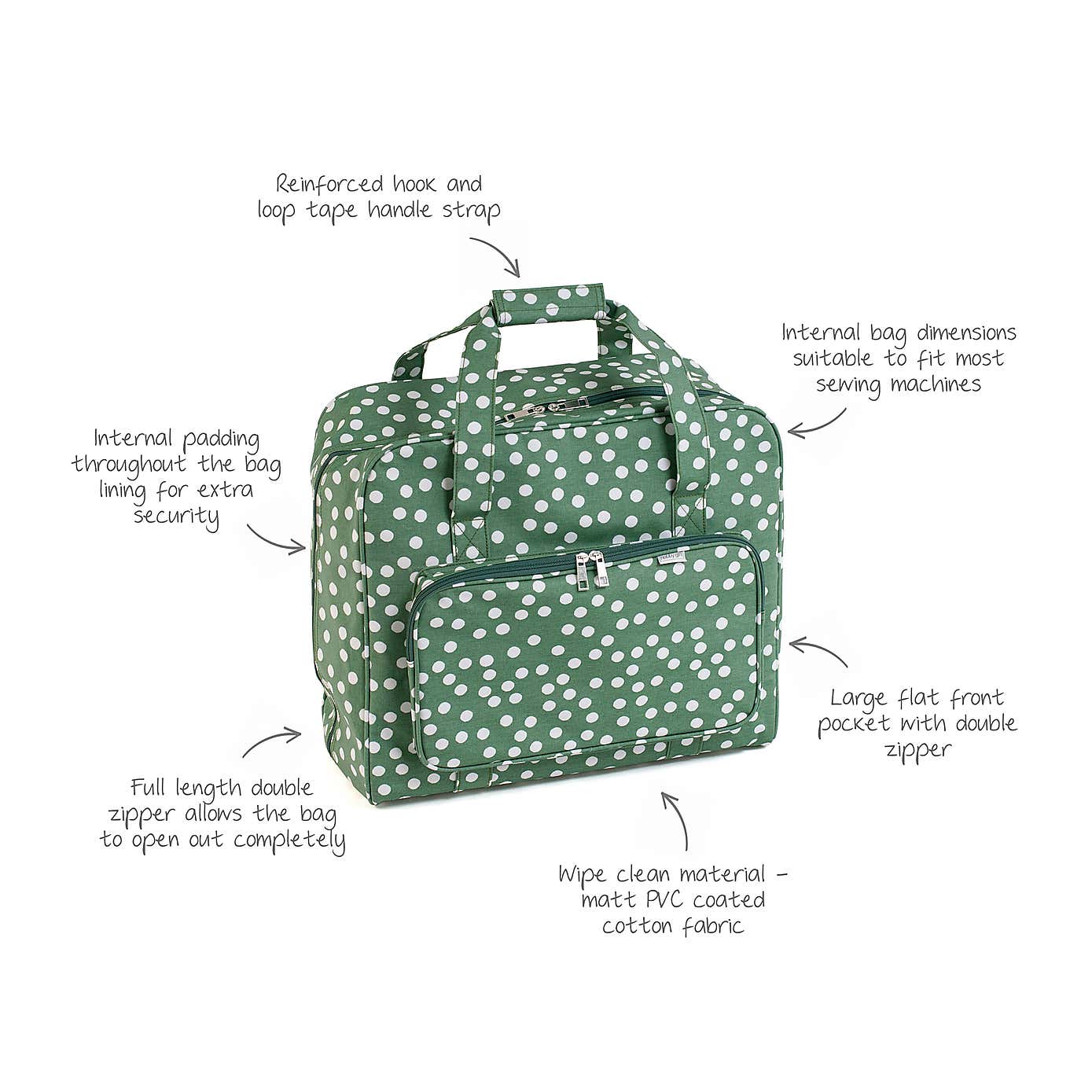 Spotty Sewing Machine Bag