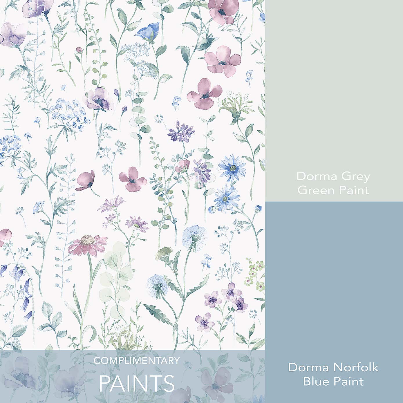 Dorma Wildflowers Wallpaper