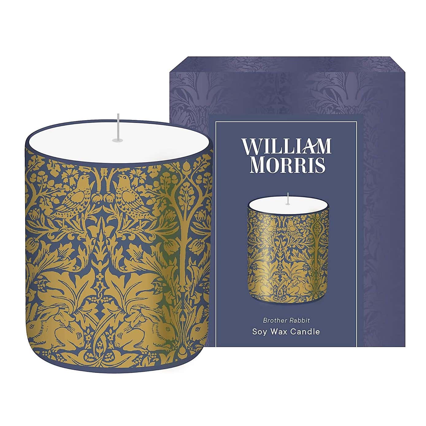 William Morris Brother Rabbit Candle