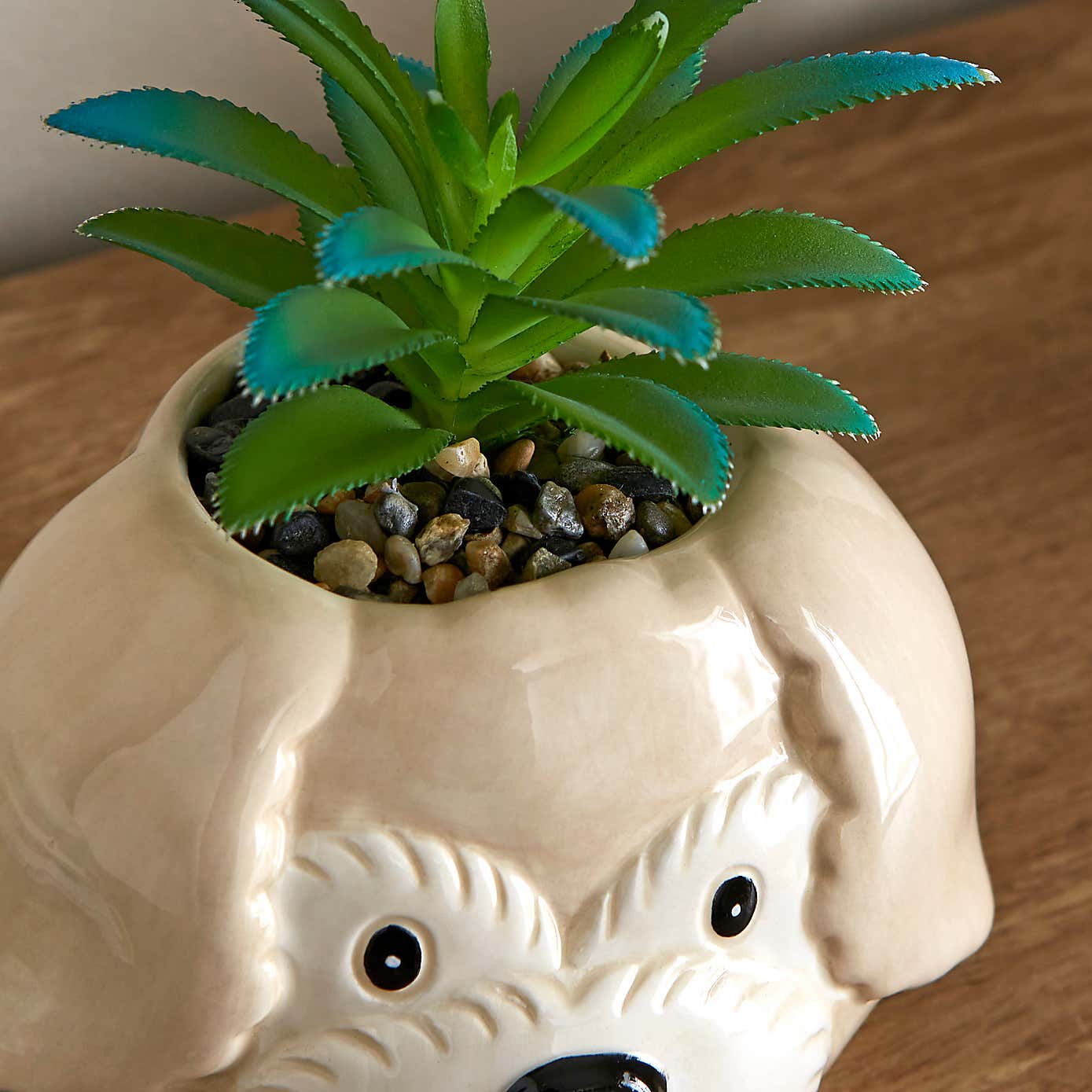 Artificial Plant in Dog Pot