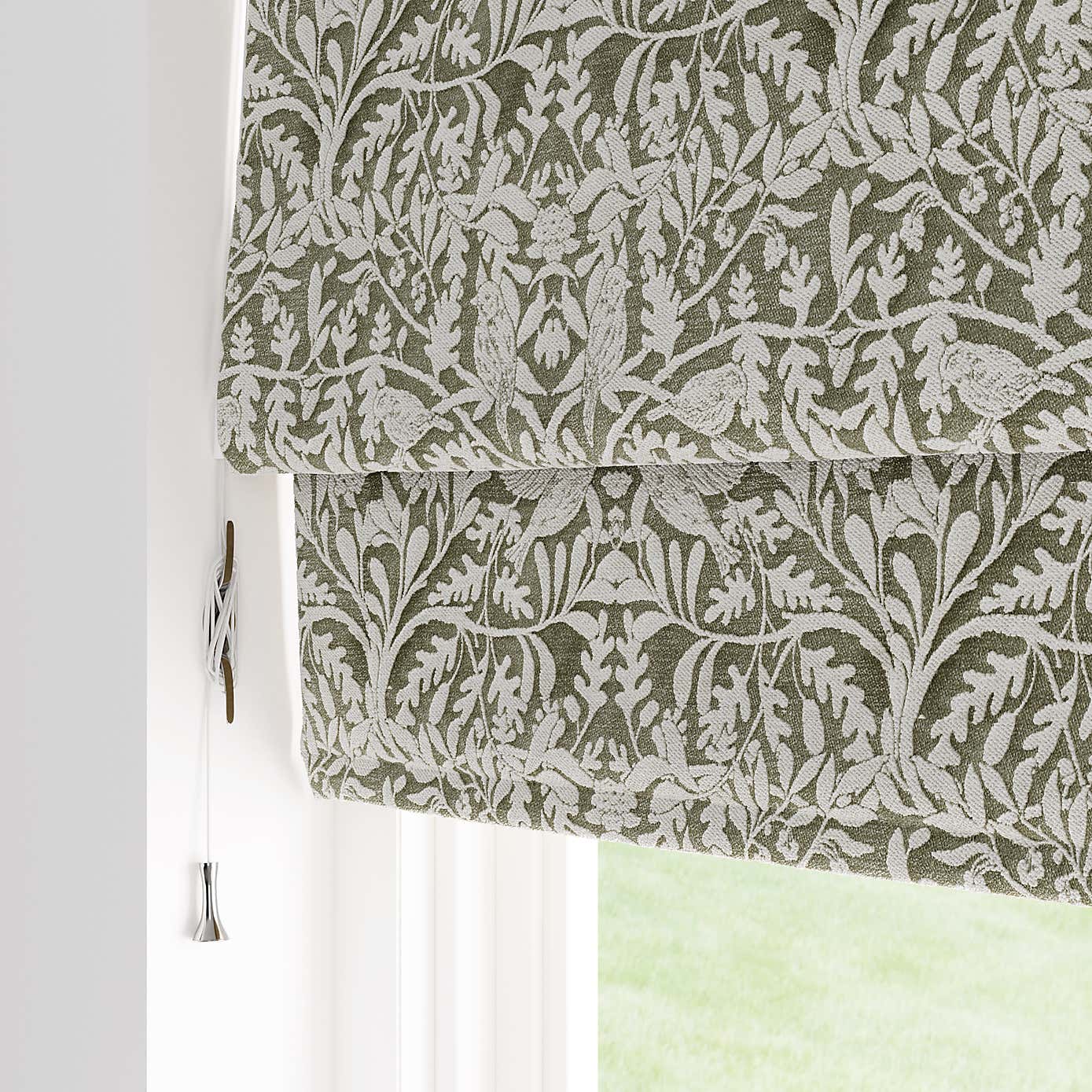 Alora Chenille Roman Blind