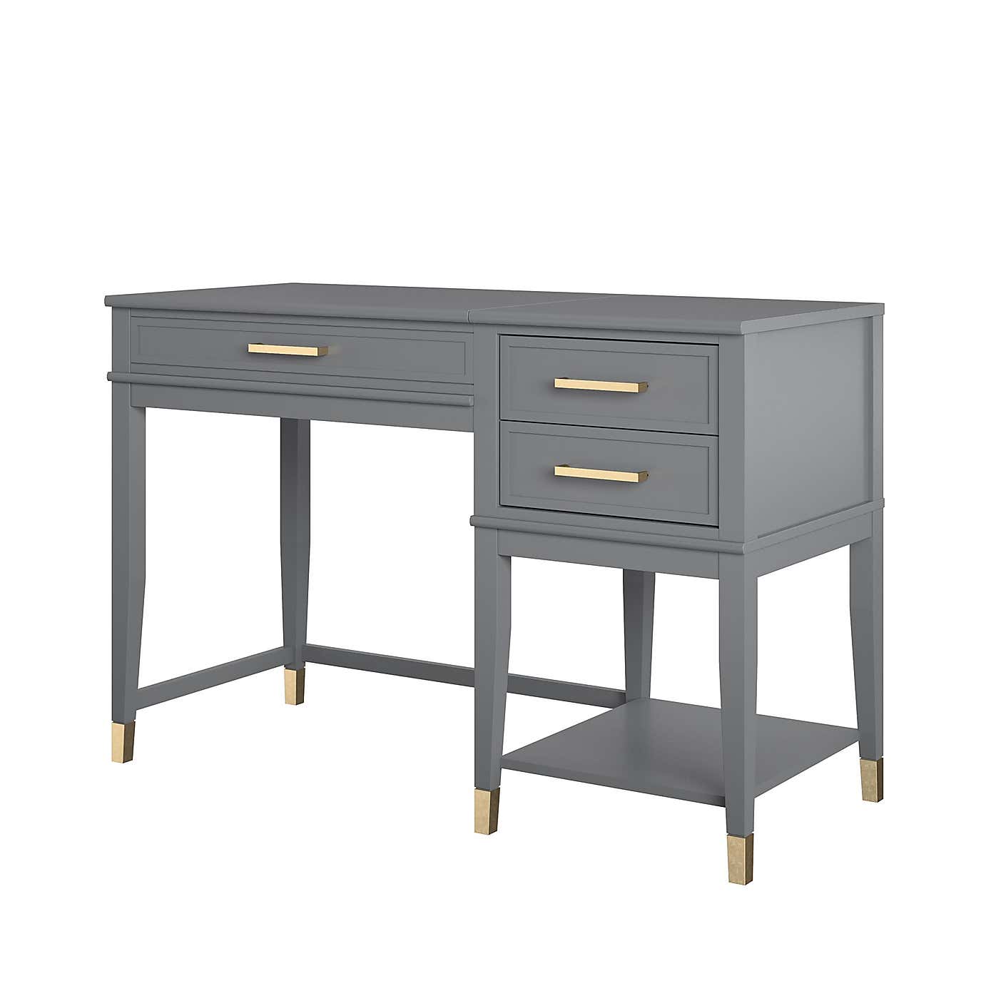Cosmo Westerleigh Lift Desk, Graphite