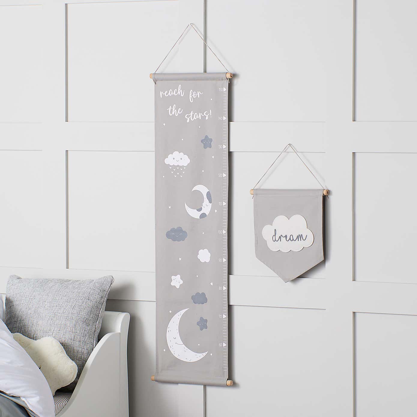 Ickle Bubba Cosmic Aura Wall Art & Growth Chart Set