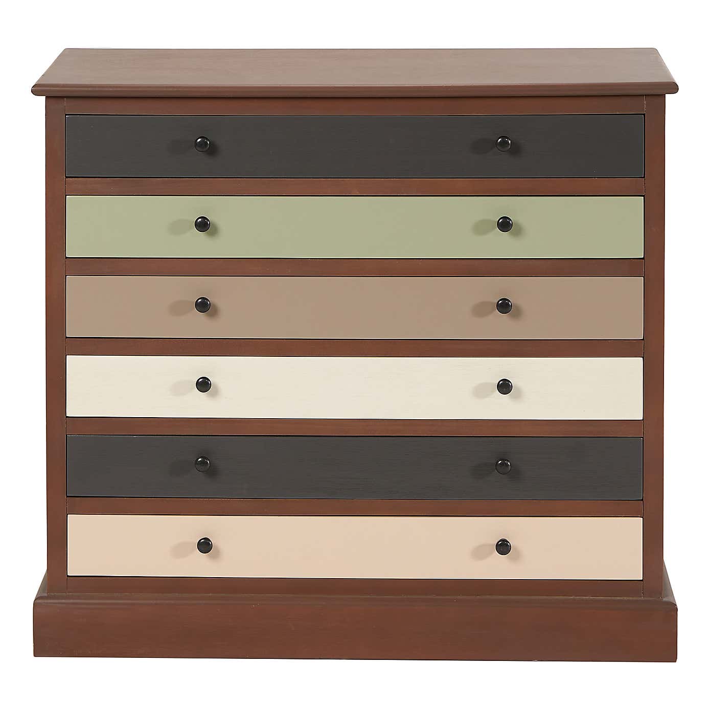 Pacific Loft 6 Drawer Chest, Pine
