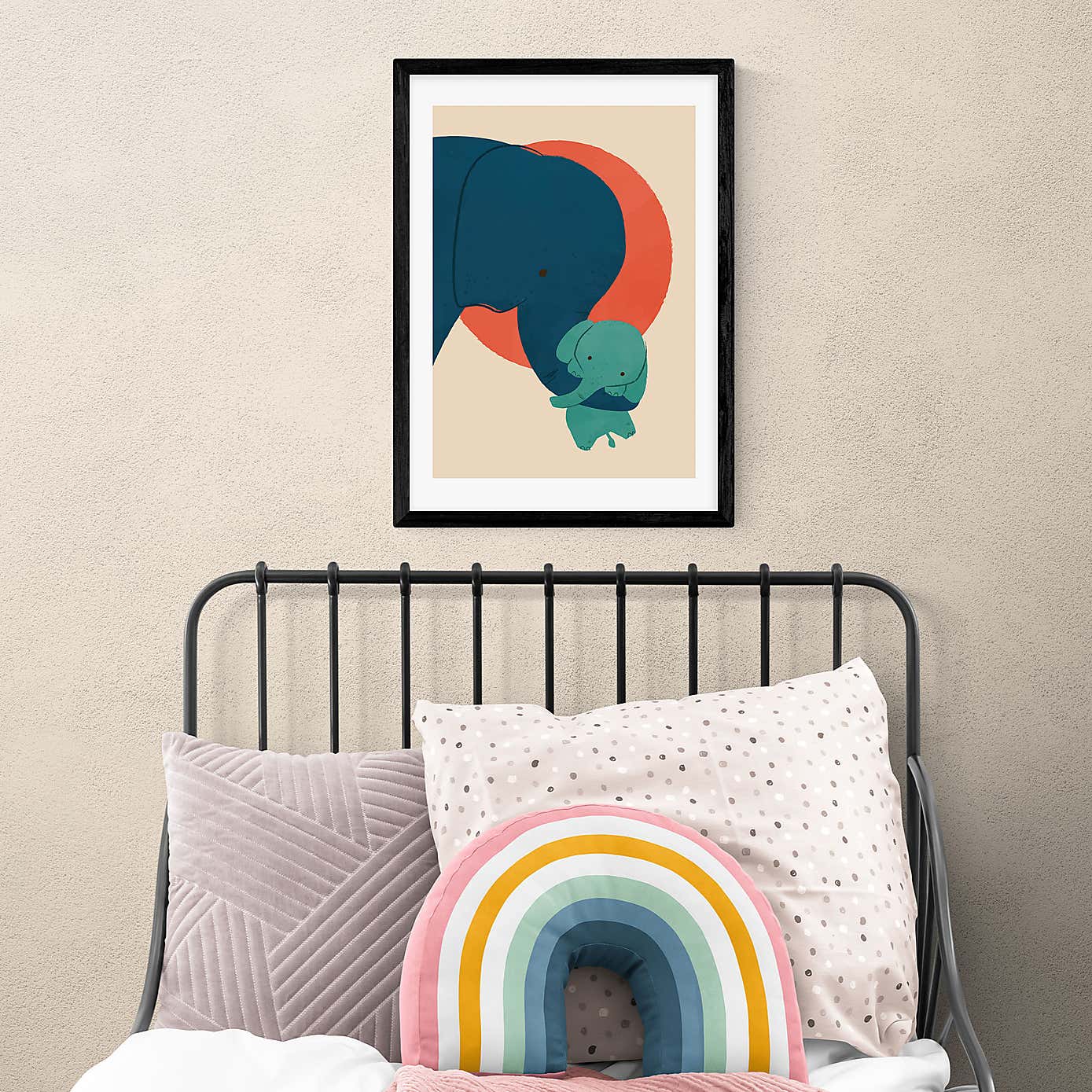 East End Prints Baby Elephant Print