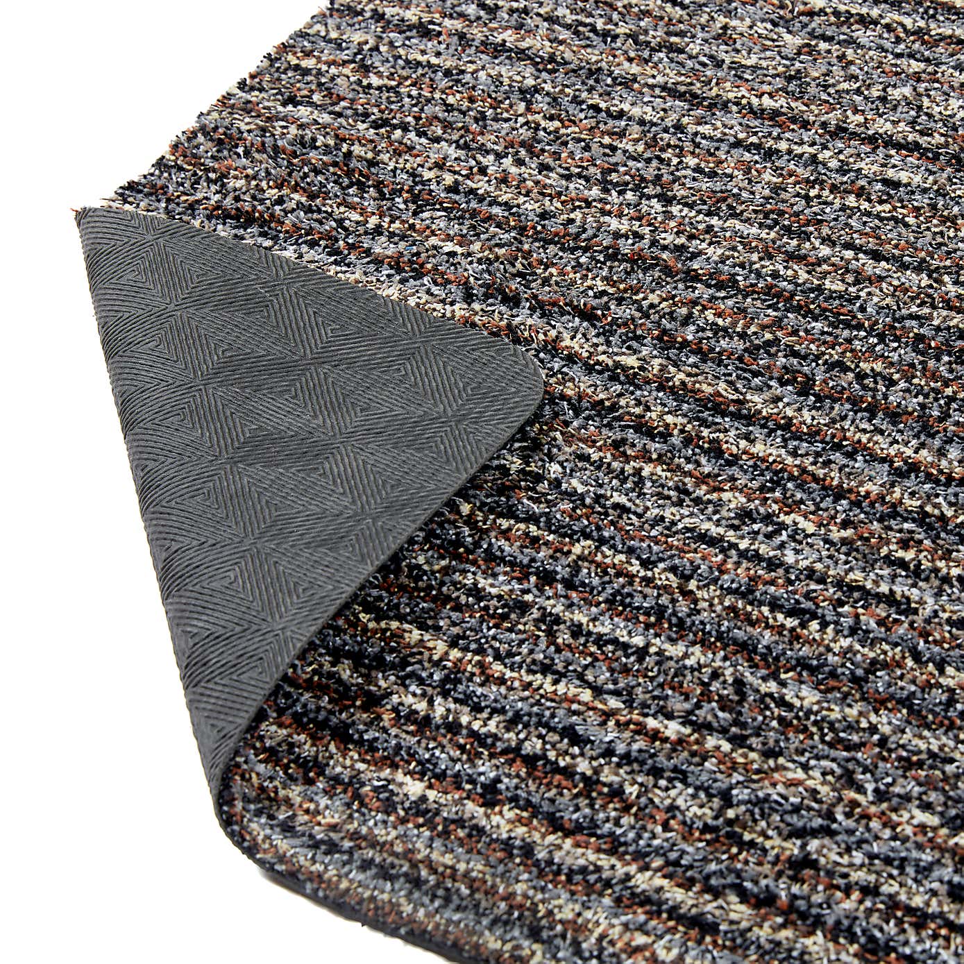 Marvel Striped Washable Cotton Doormat