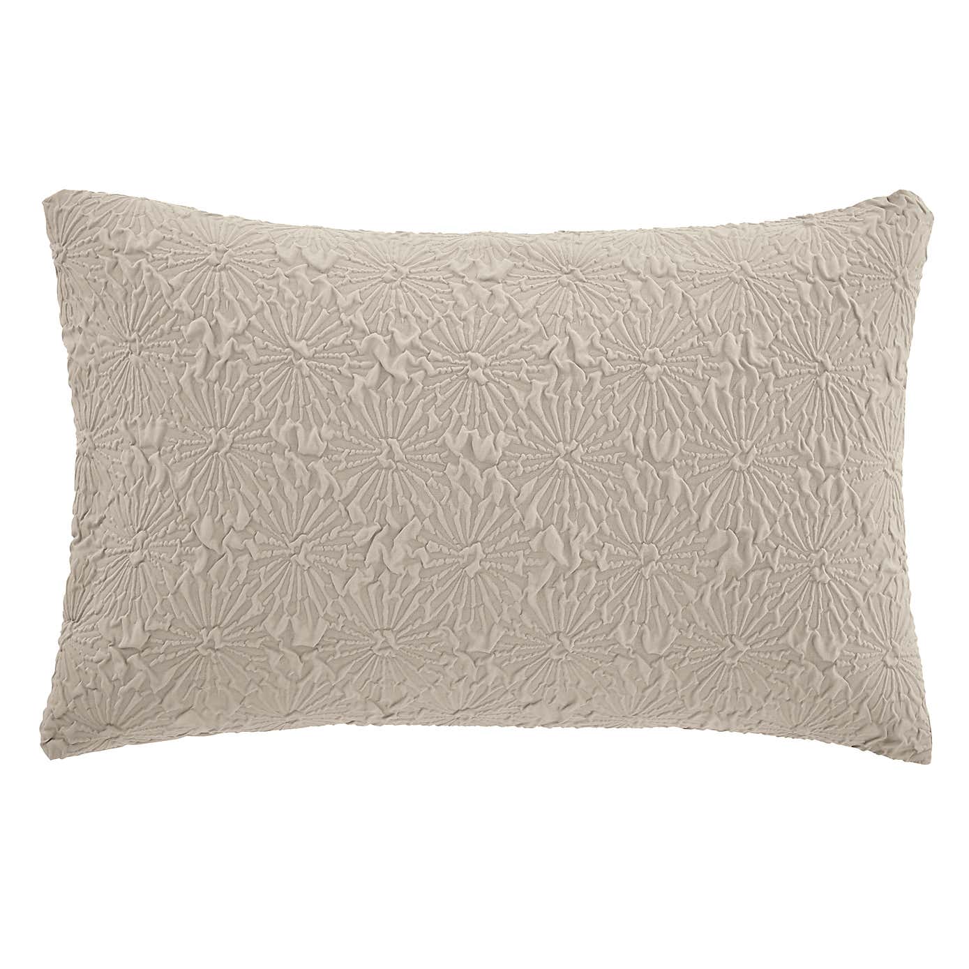 Astra Textured Floral Duvet Cover and Pillowcase Set