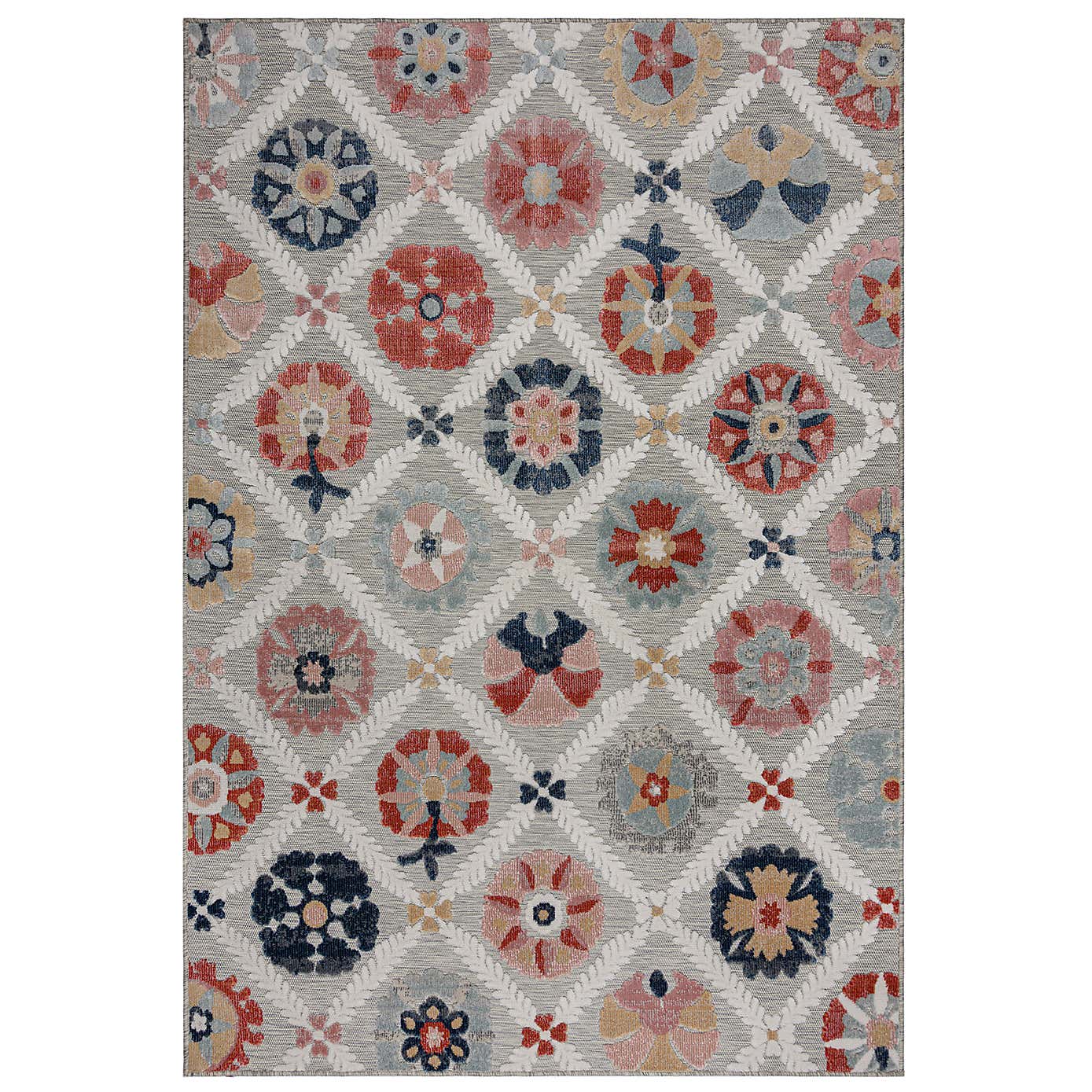 Flora Floral Indoor Outdoor Rug