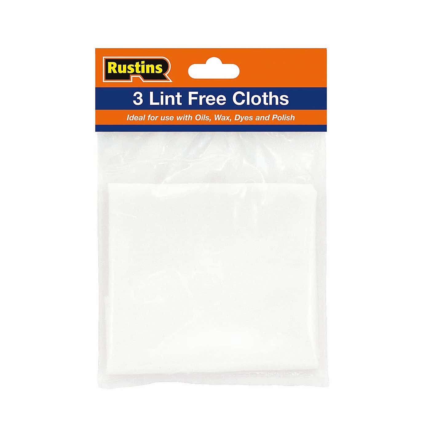 Rustins Lint Free Cloths 3 Piece