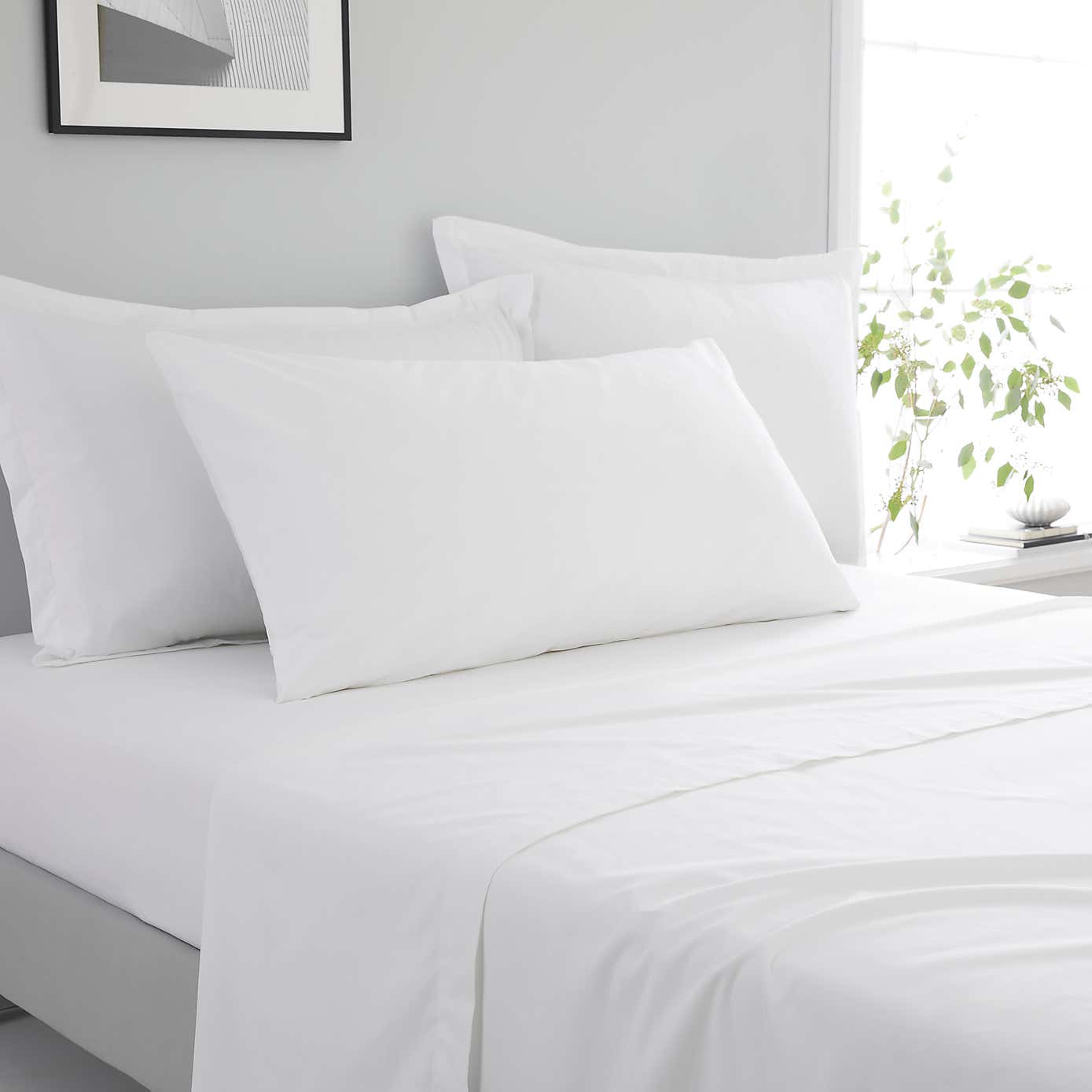 Pure Cotton Kingsize Pillowcase