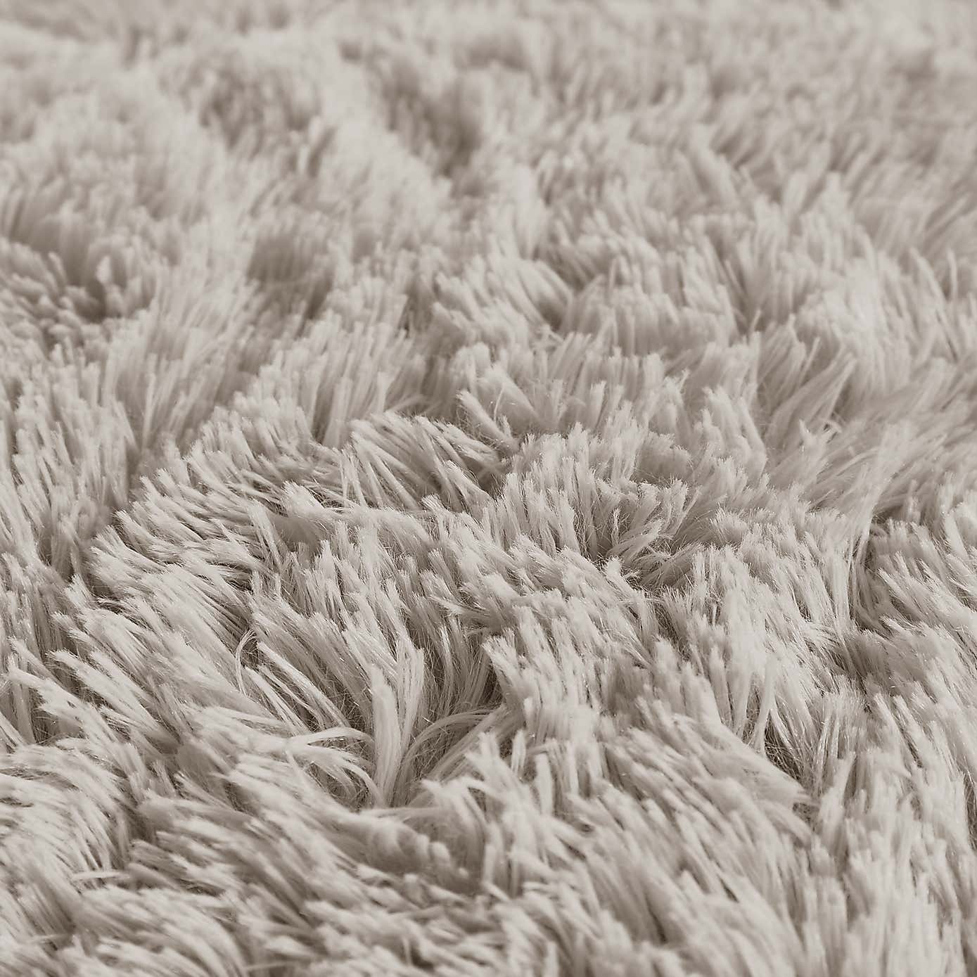 Catherine Lansfield Cuddly Faux Fur Duvet Cover and Pillowcase Set