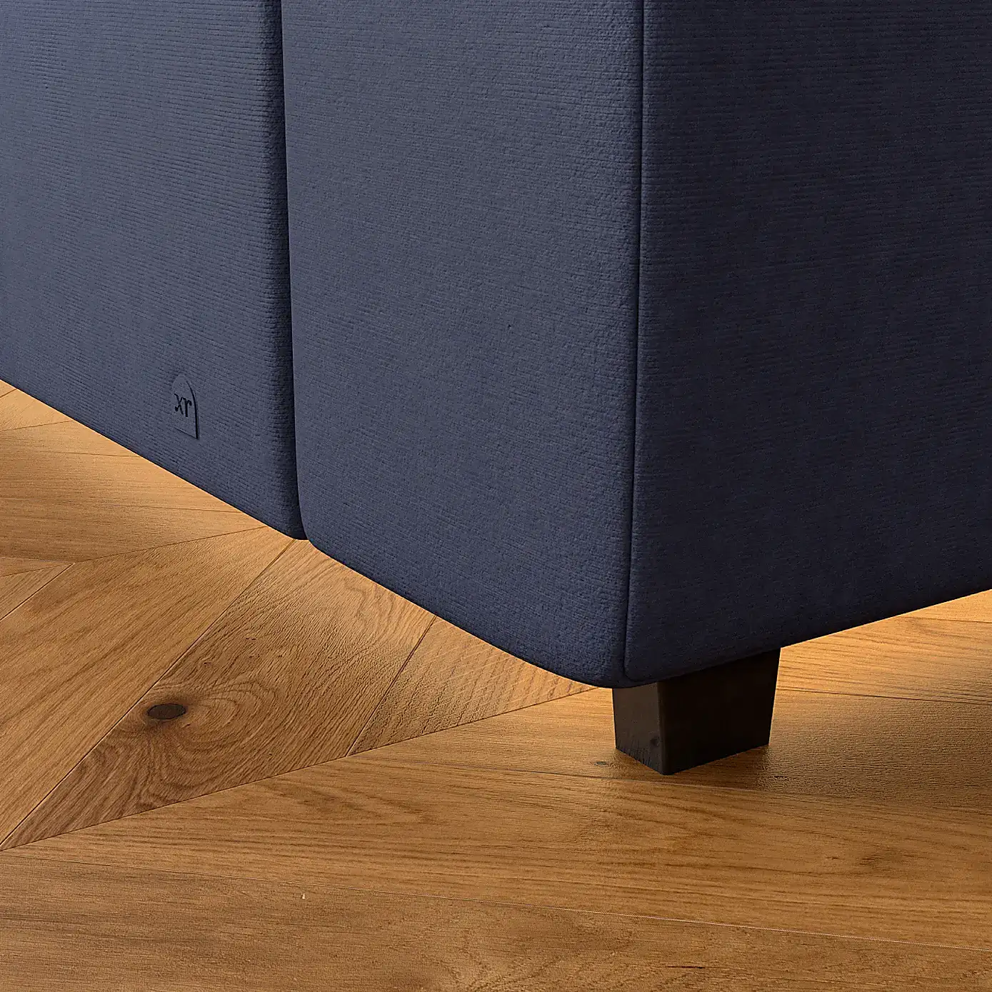 X Rocker Living Maisie LED TV Ottoman Bed Frame