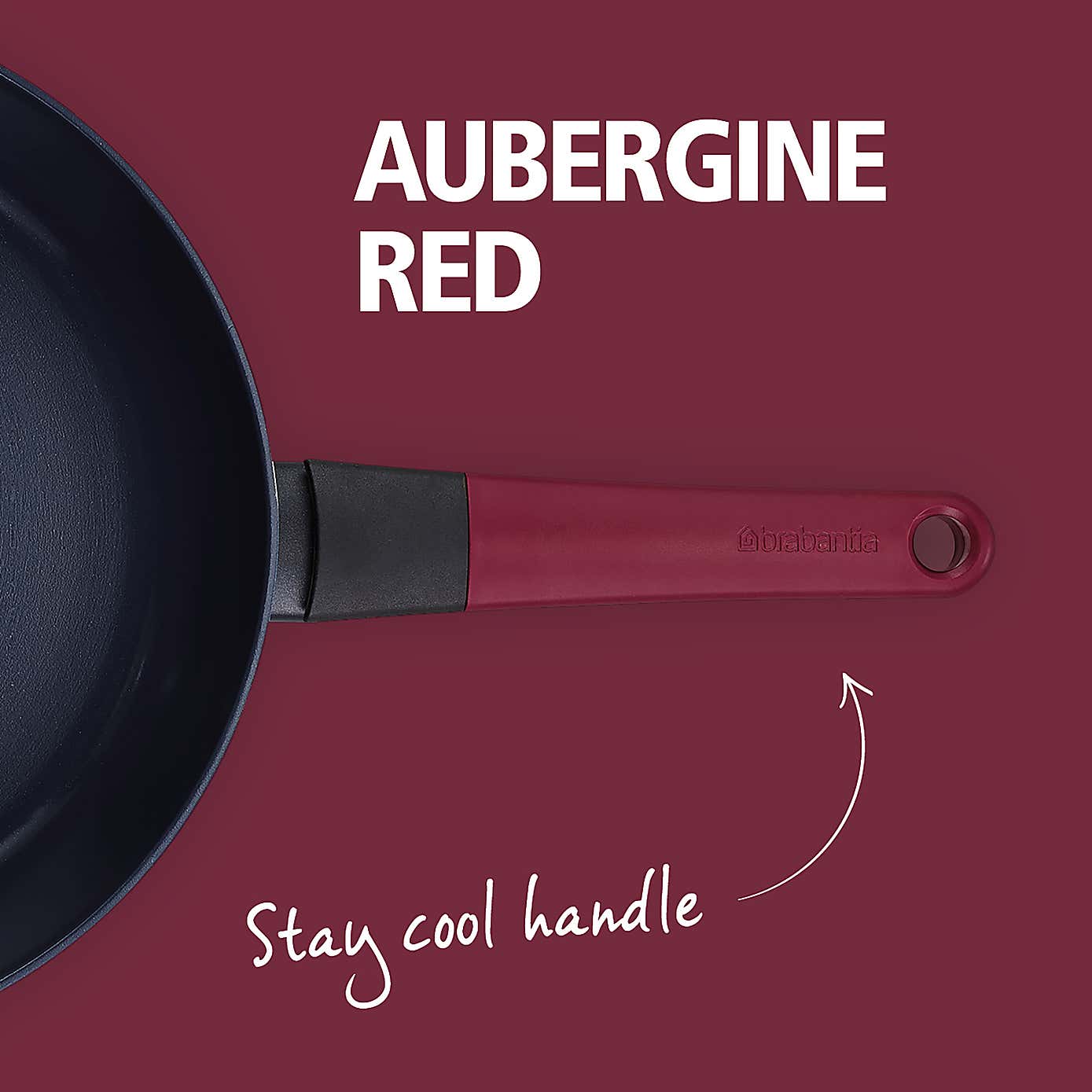 Brabantia Non-Stick Aluminium Frying Pan, 28cm