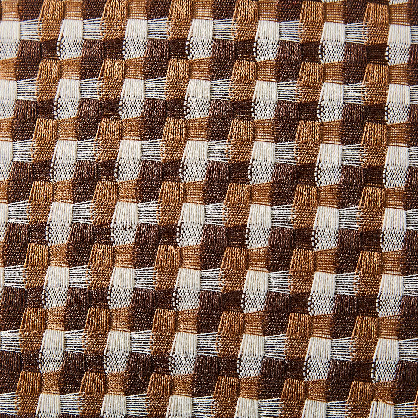 Geometric Fringed Cushion