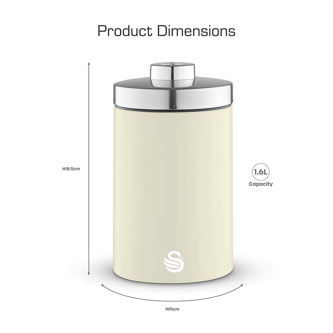 Swan Townhouse Set of 3 Canisters