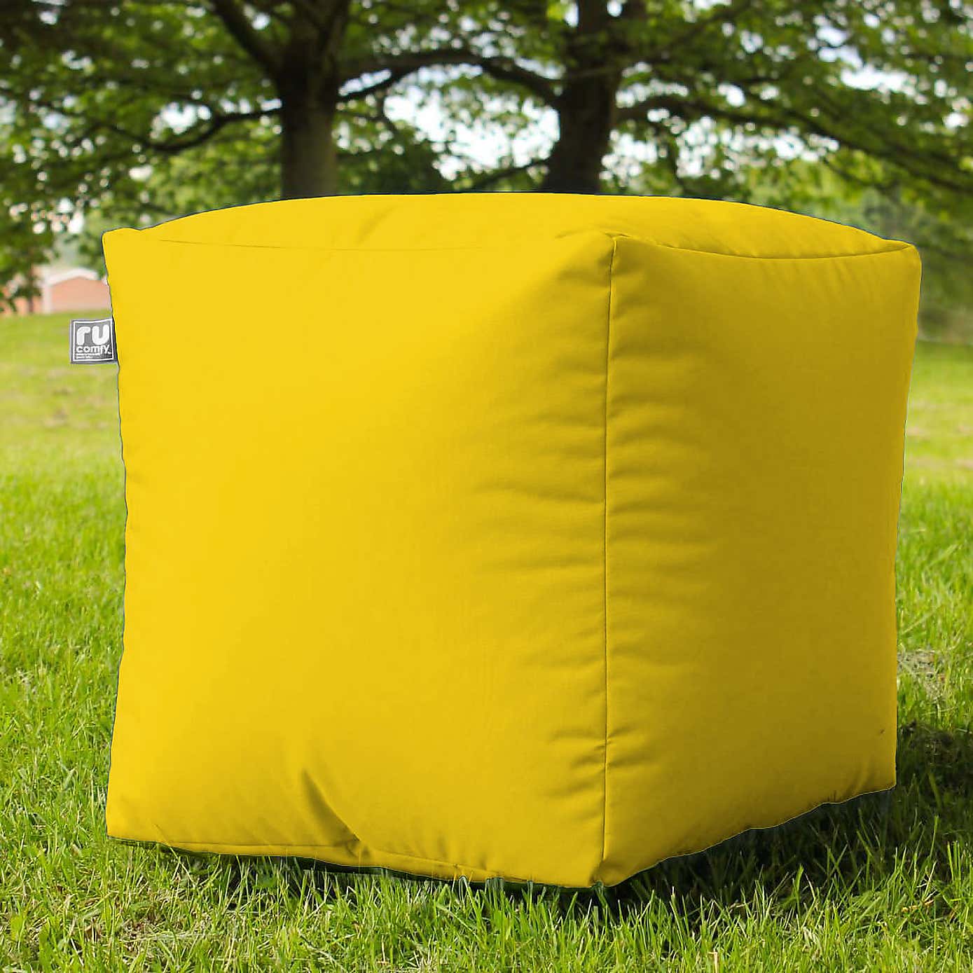 rucomfy Cube Indoor Outdoor Bean Bag