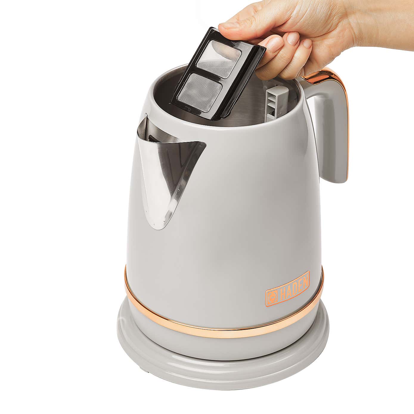 Haden Salcombe Grey Kettle