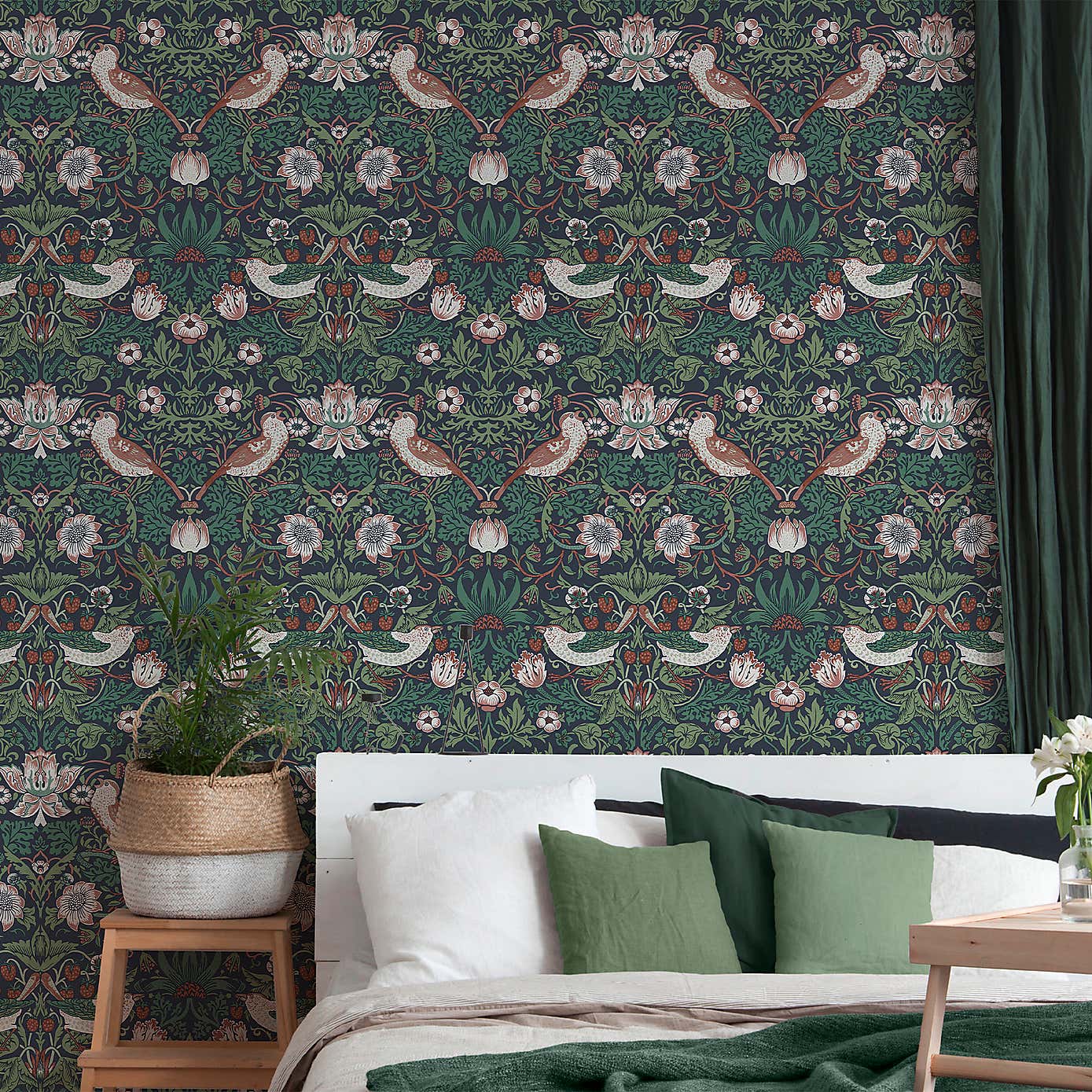 Strawberry Thief Wallpaper