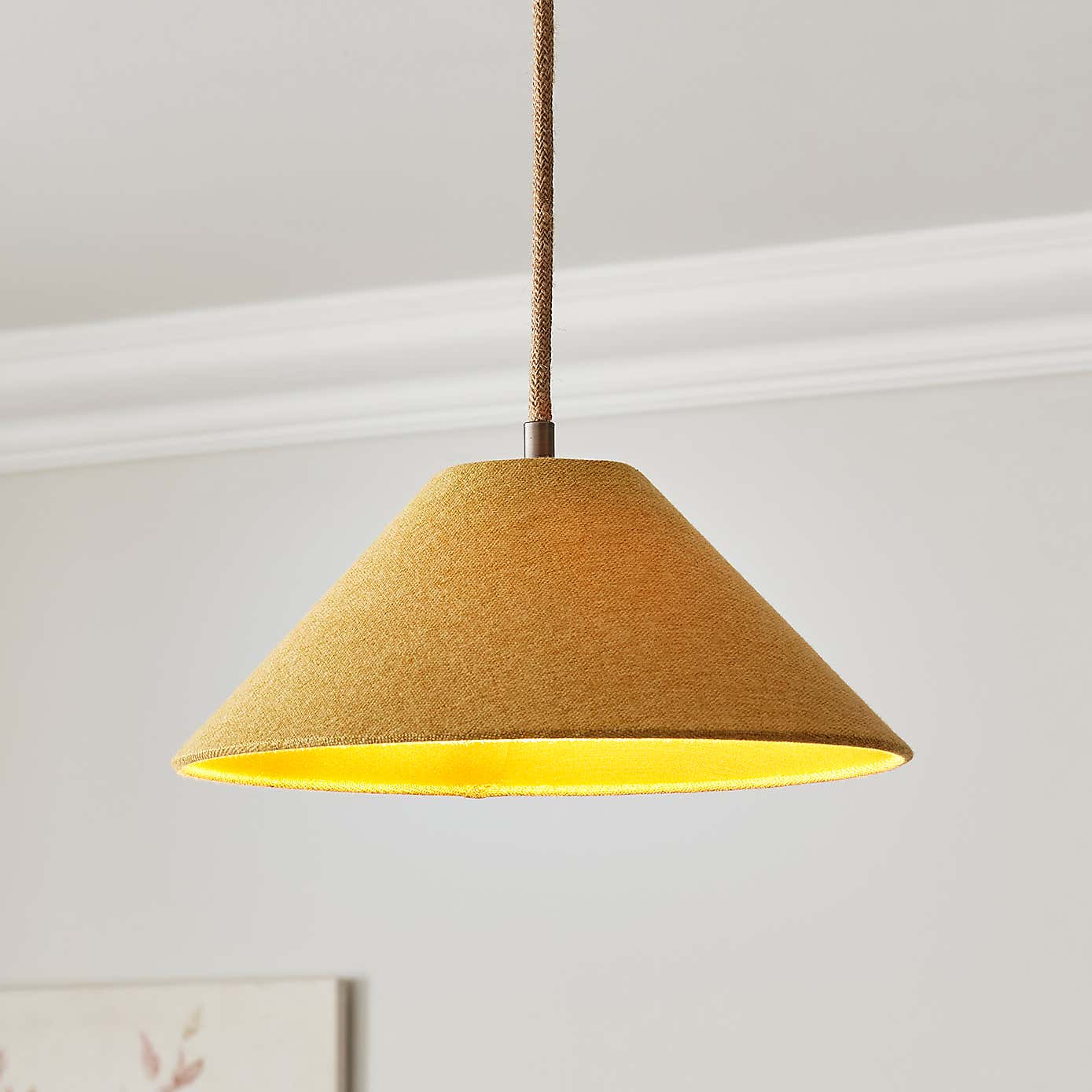 Churchgate Ashby Conical Extreme Empire Easy Fit Lamp Shade