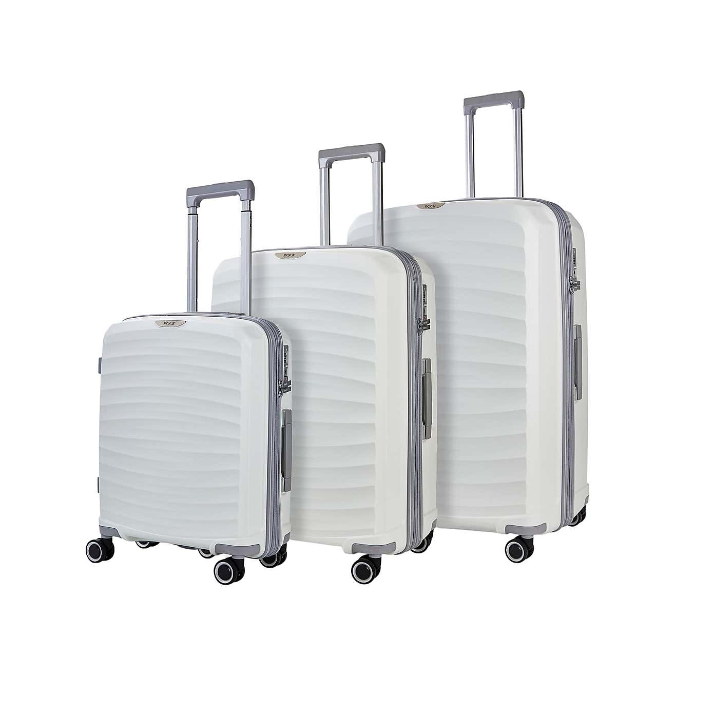 Rock Luggage Sunwave Set of 3 Suitcases