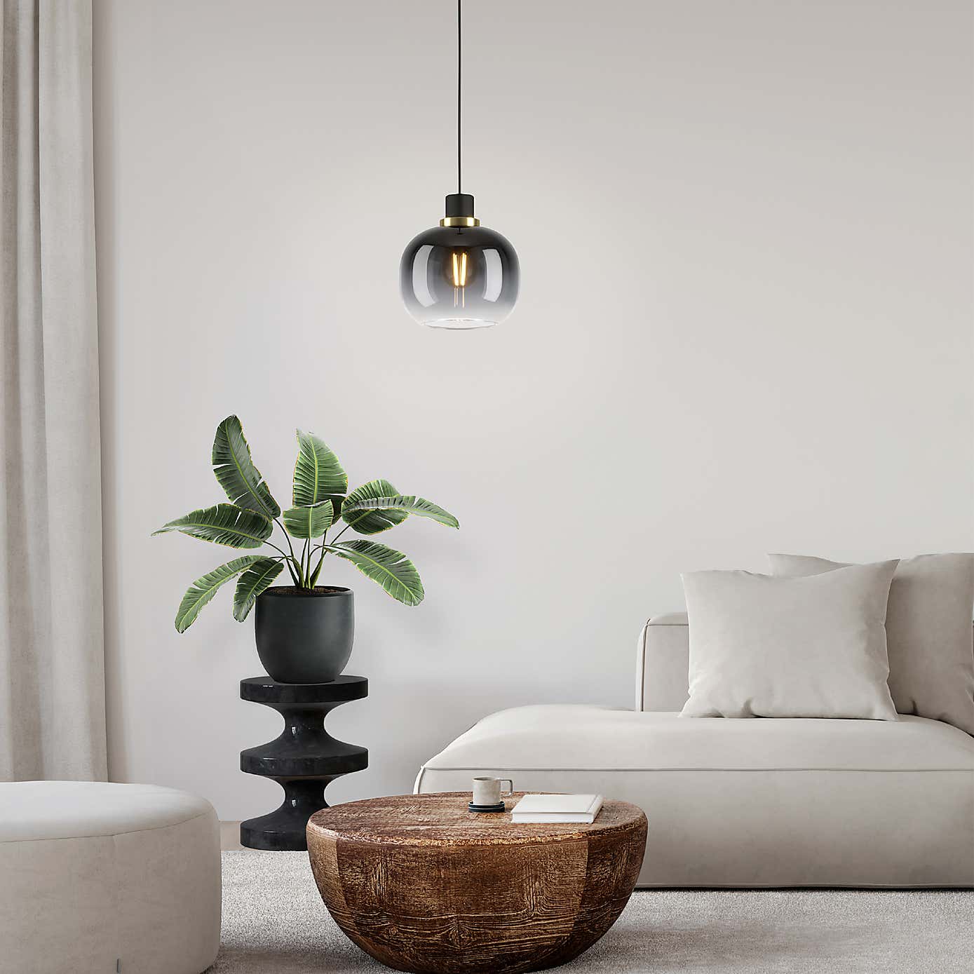 EGLO Oilella Adjustable Pendant Light