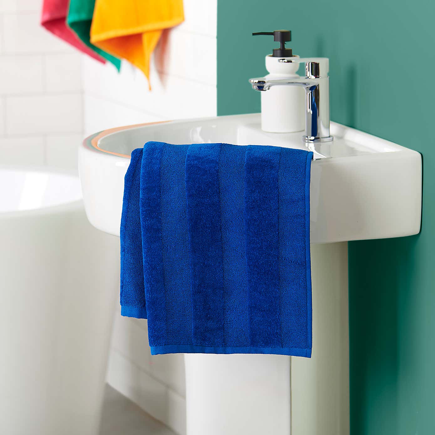 Elements Stripe Cotton Towel