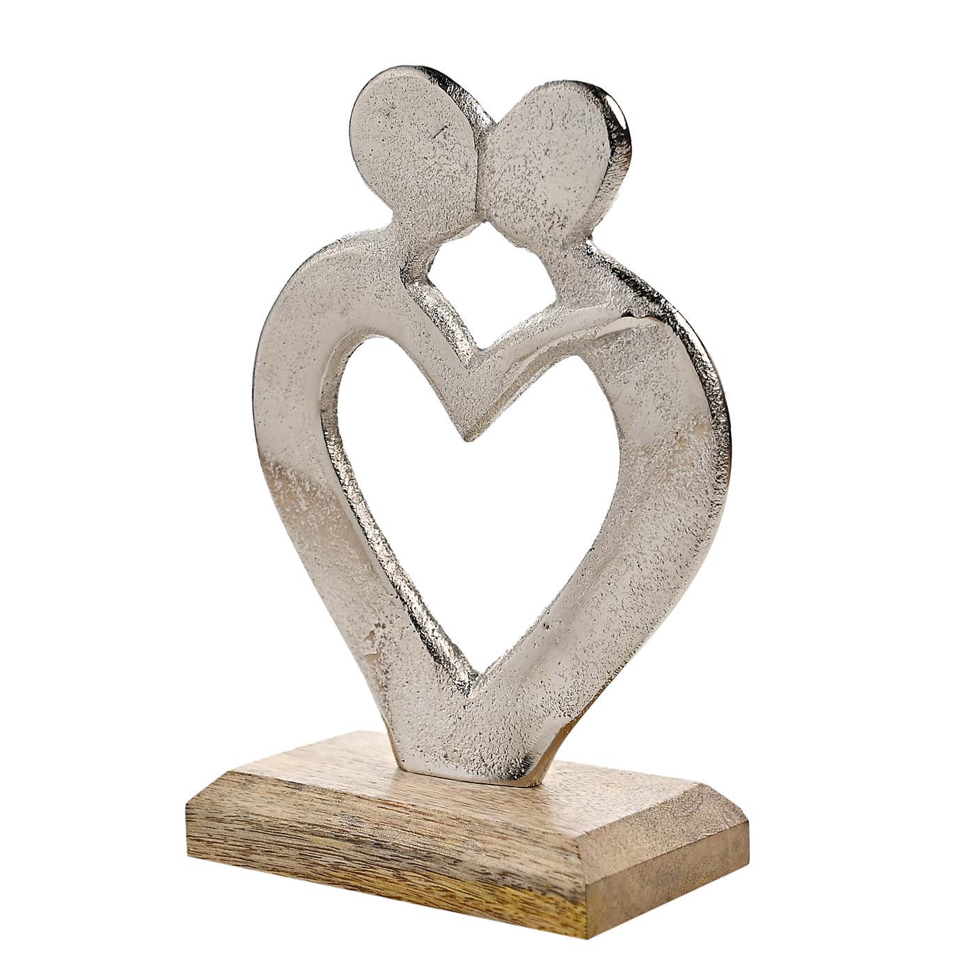 Hestia Kissing Heart Metal Sign