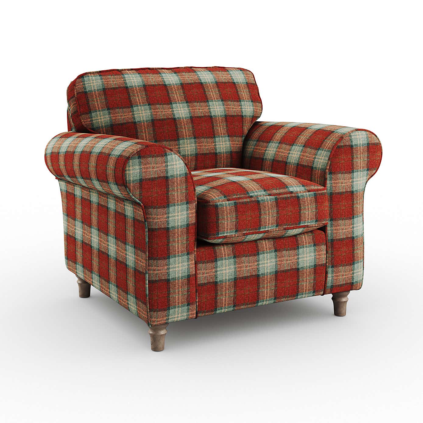 Flori Orkney Armchair, Check Pattern