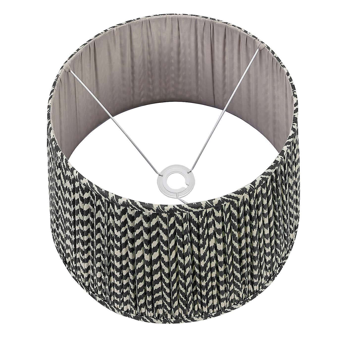 Vienna Chevron Mushroom Pleat Shade