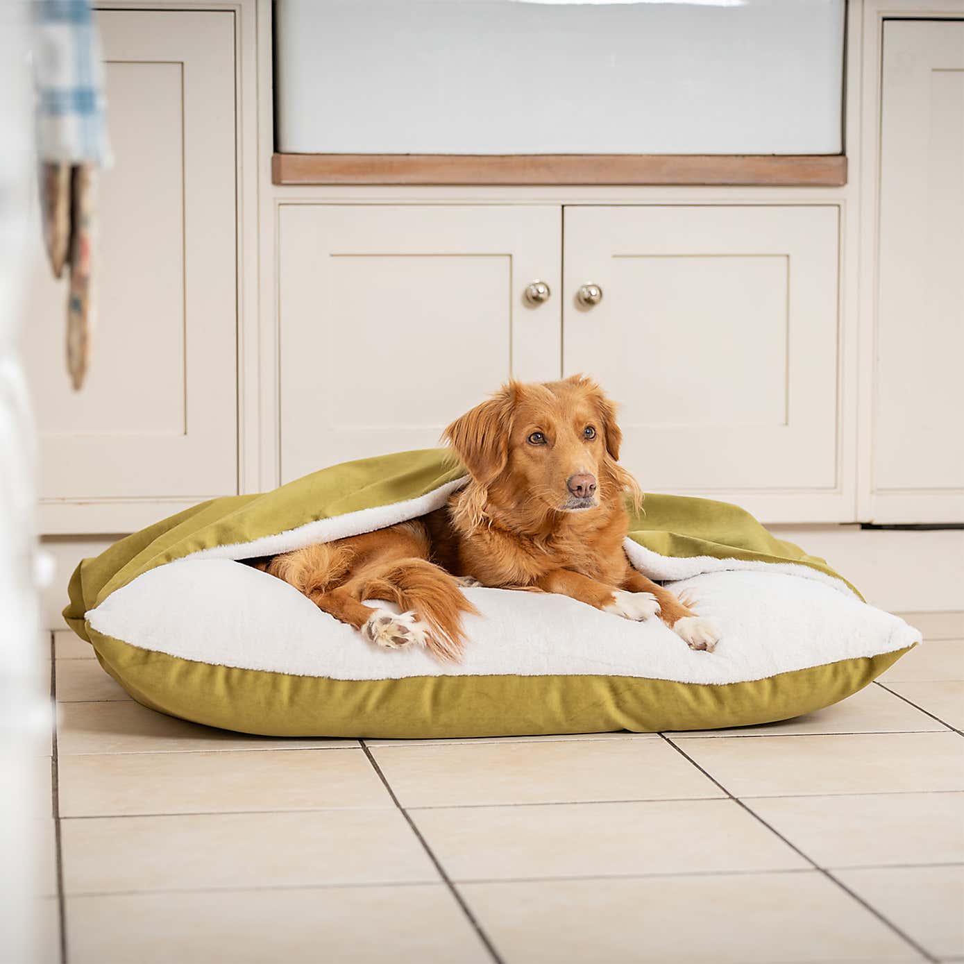 Lords and Labradors Burrow Dog Bed