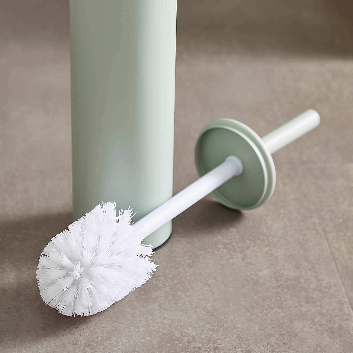 Slim Metal Toilet Brush