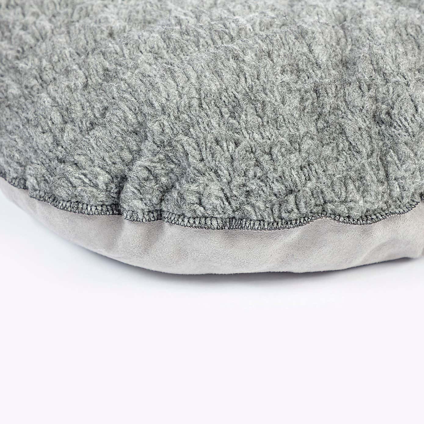 Danish Design Bobble Pewter Quilted Dog Mattress