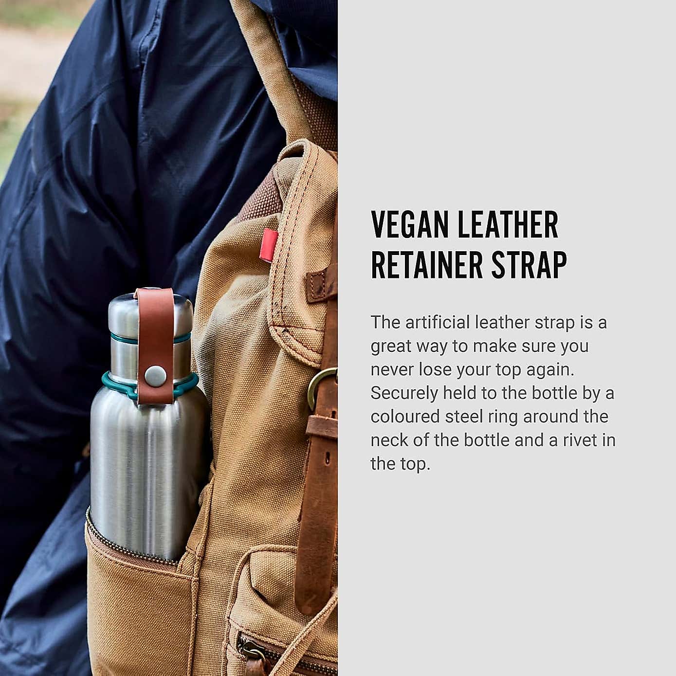 Black and Blum Insulated Water Bottle