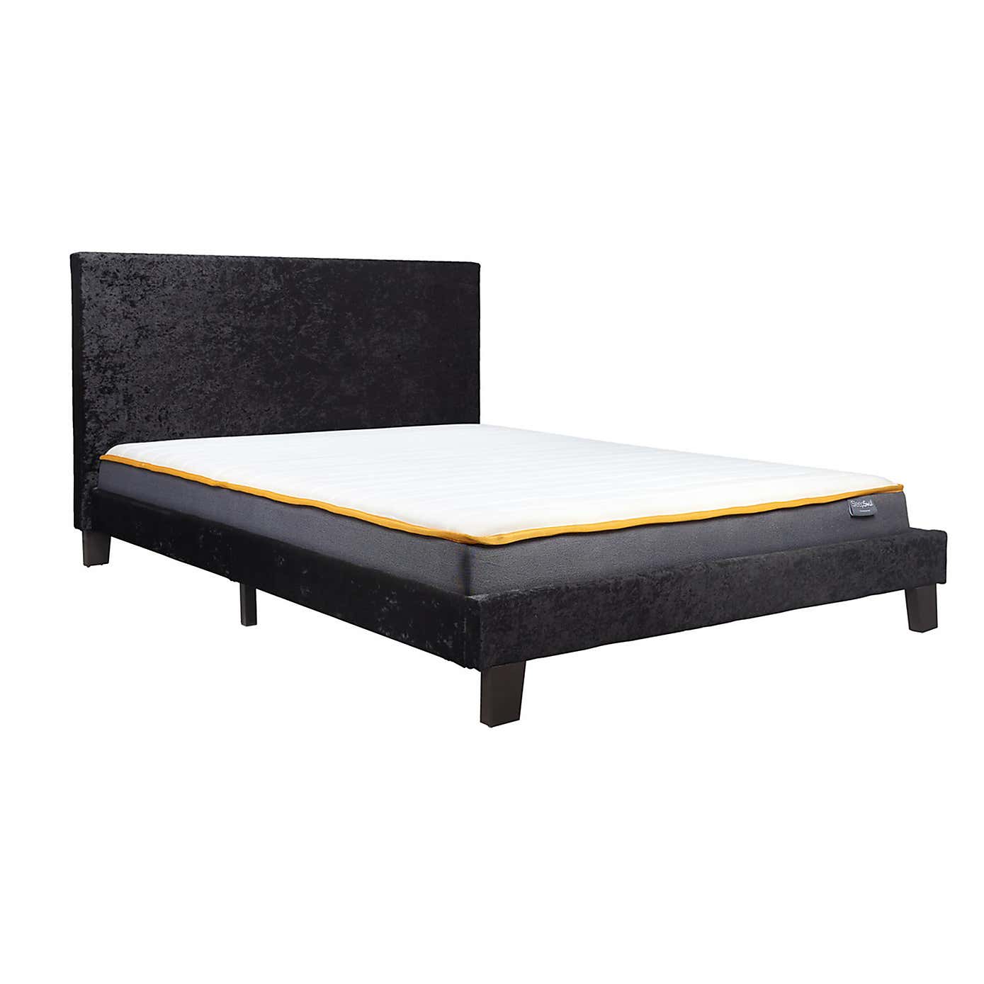 Berlin Crushed Velvet Bed Frame