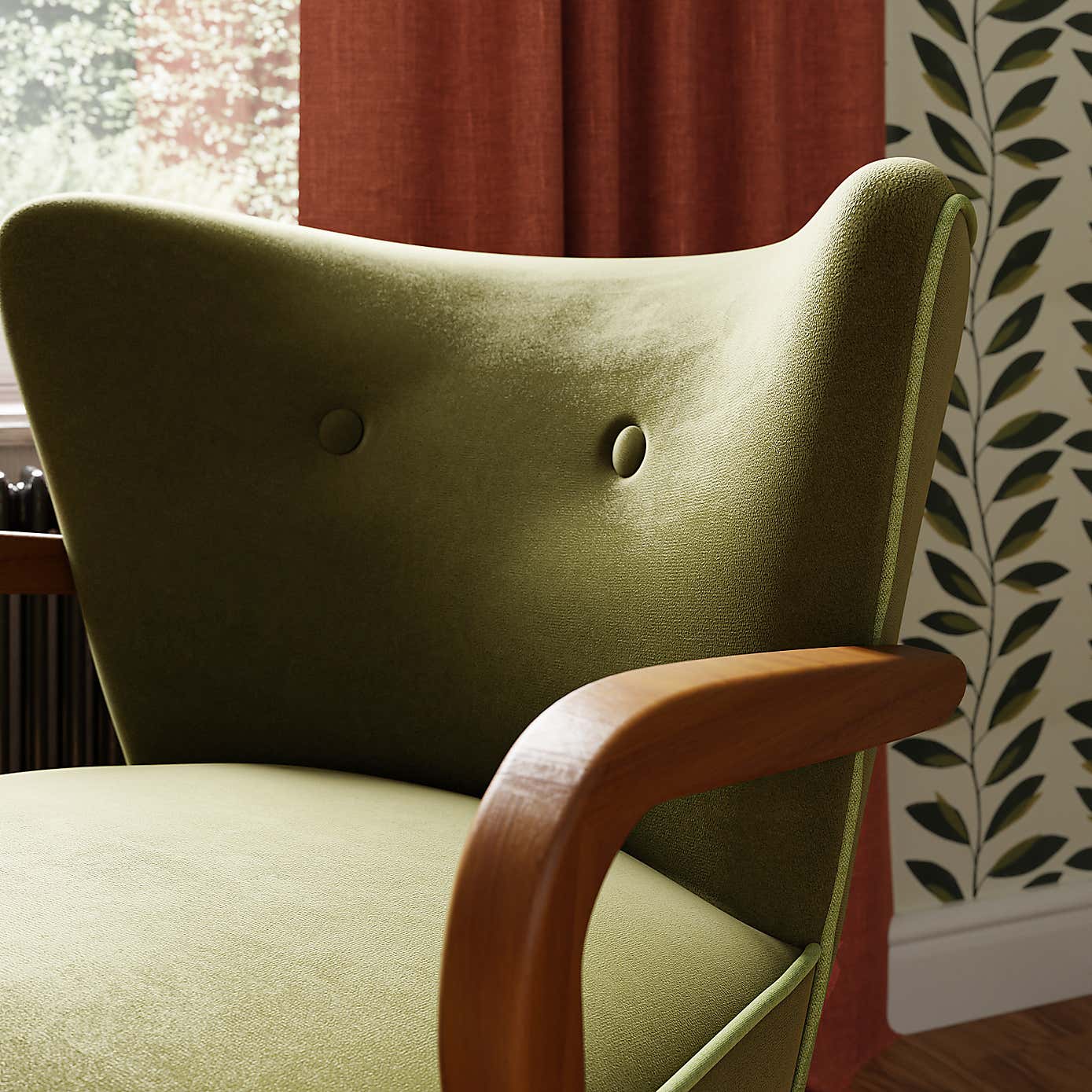 Eliza Contrast Occasional Armchair