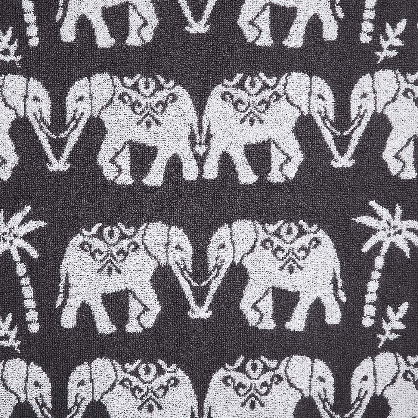 Elephants Cotton Towel
