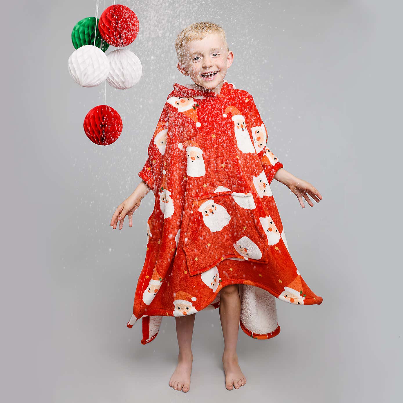 Bedlam Jolly Santa Poncho