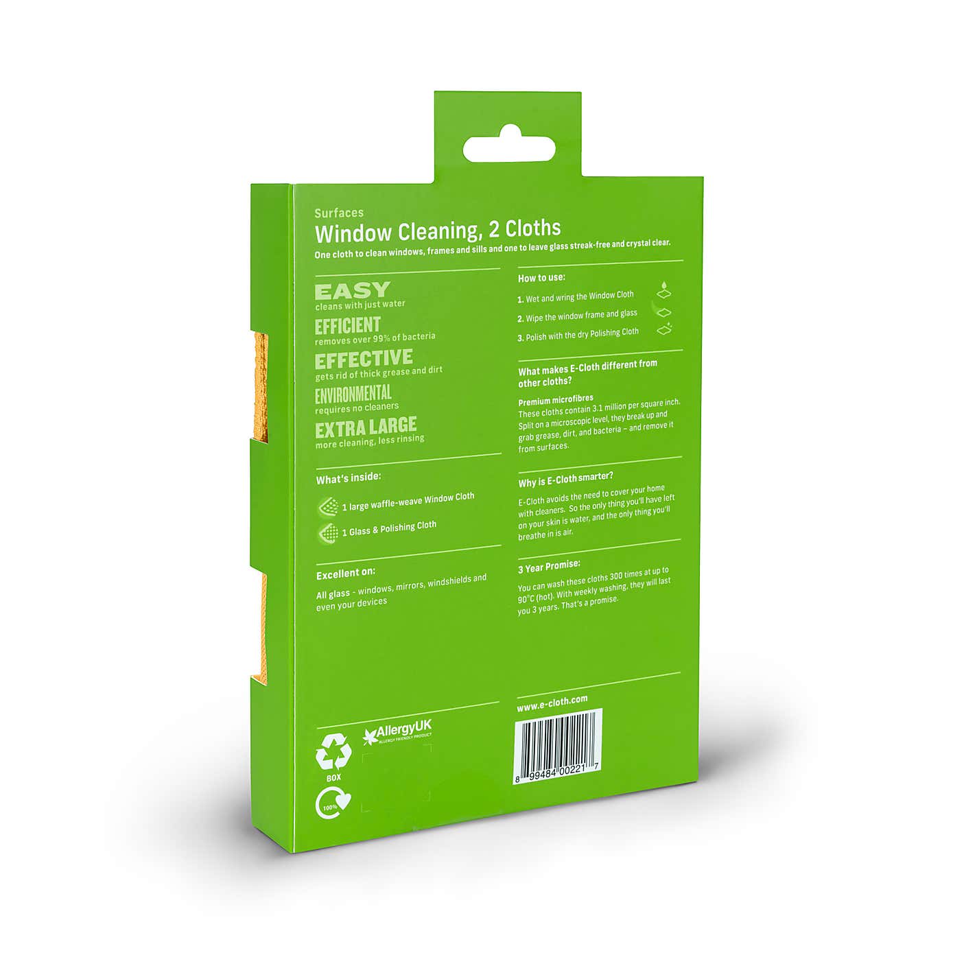 E-Cloth Window Cleaning Pack