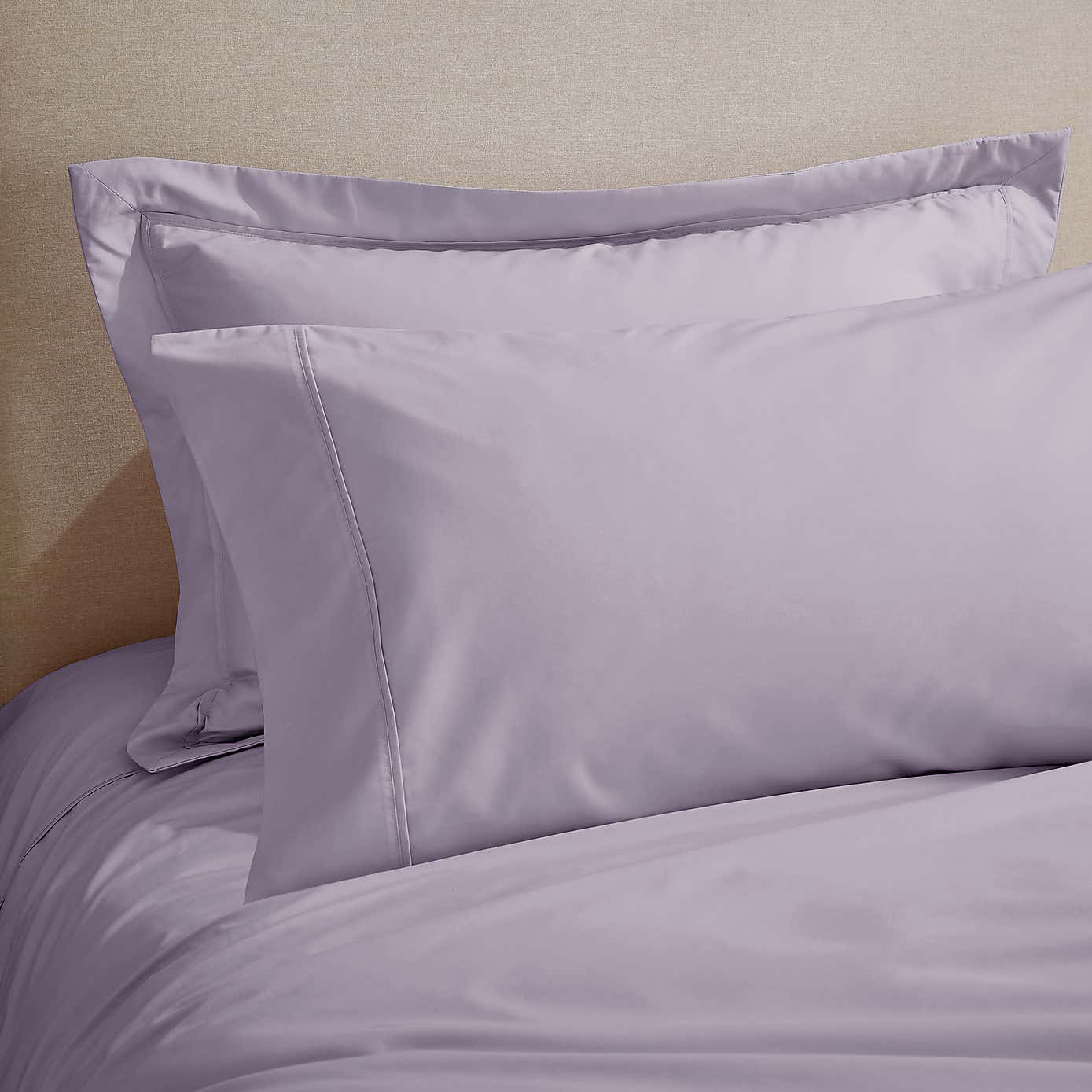 Dorma Crisp & Fresh 400 Thread Count Cotton Percale Kingsize Standard Pillowcase