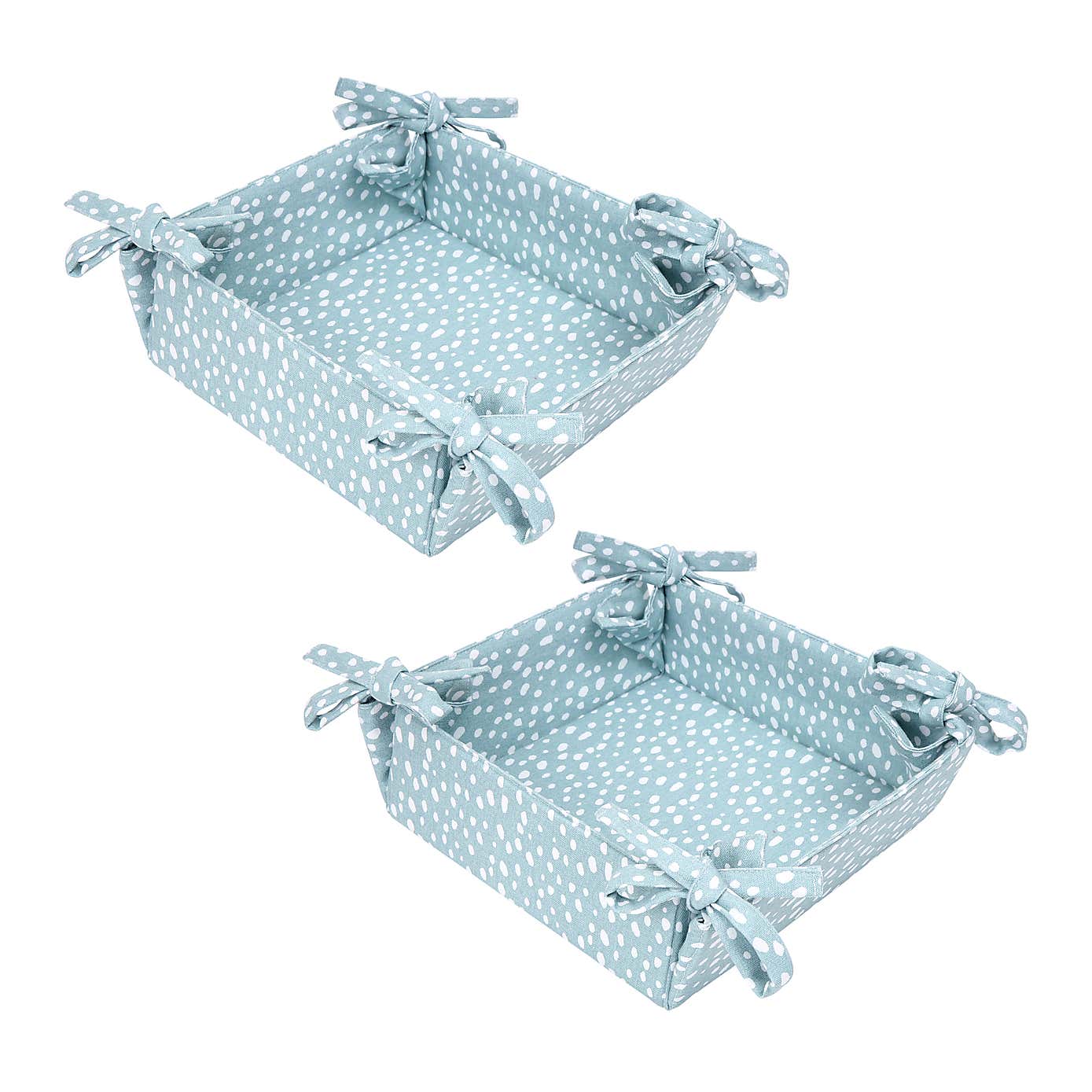 Dexam Sintra Set of 2 Recycled Cotton Bread Baskets
