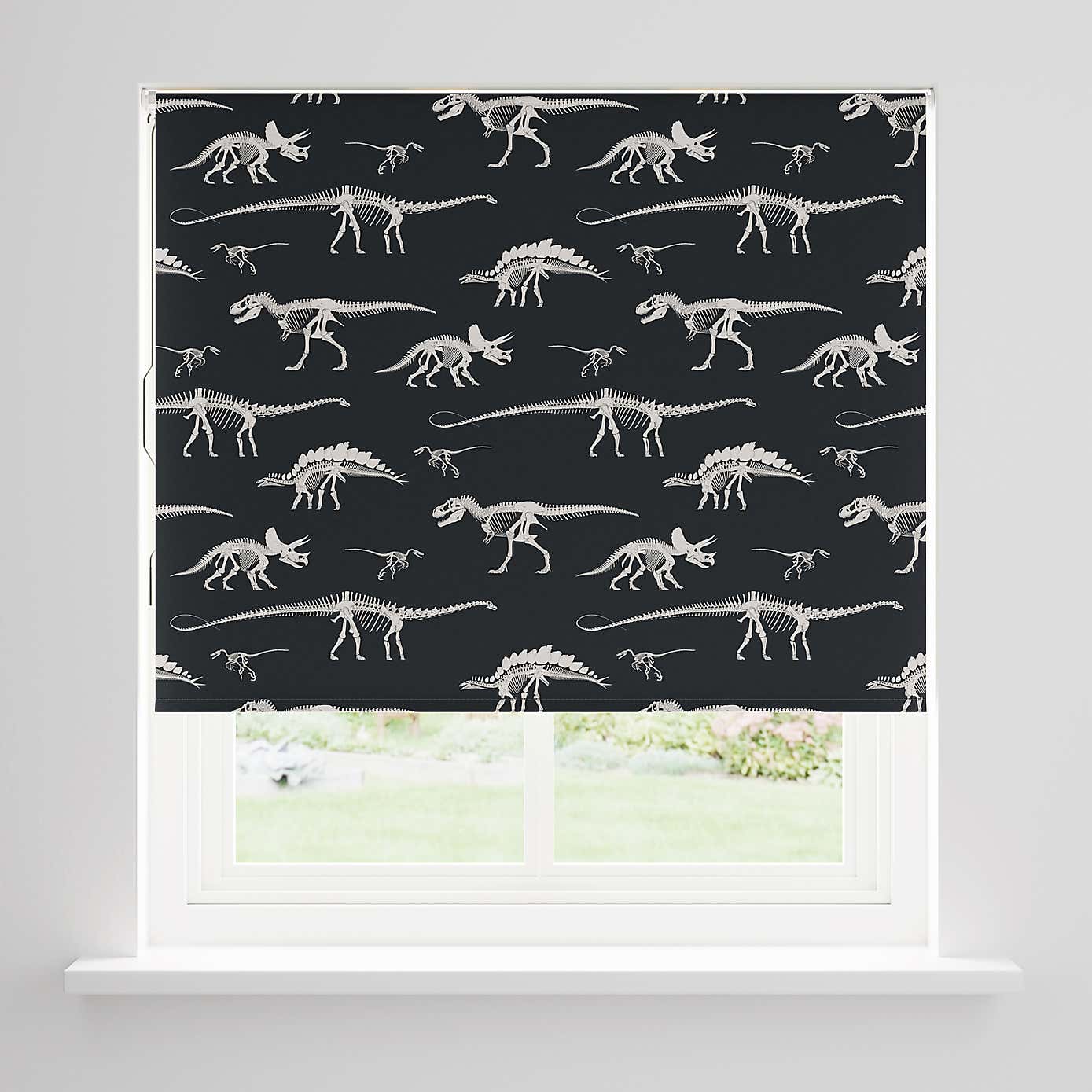 Fossil Forager Blackout Black Roller Blind