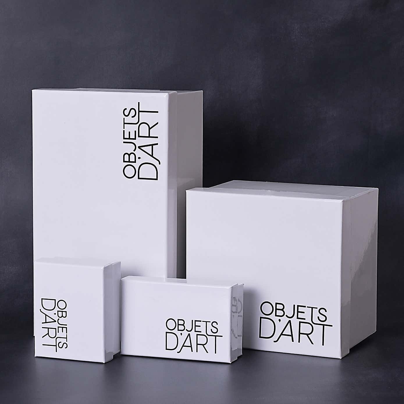 Hestia Objets d'Art Glass Vase