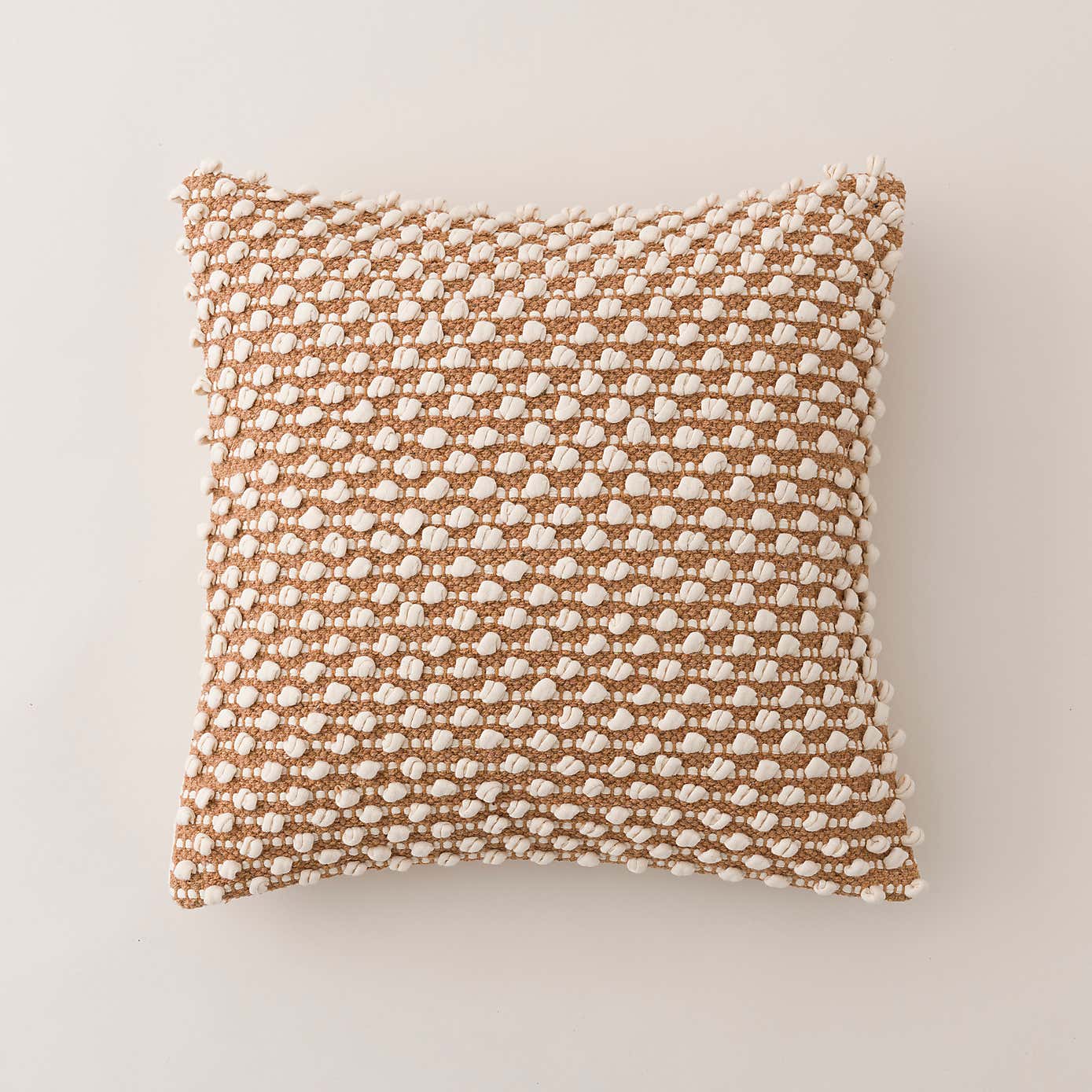 Jersey Bobble Square Cushion