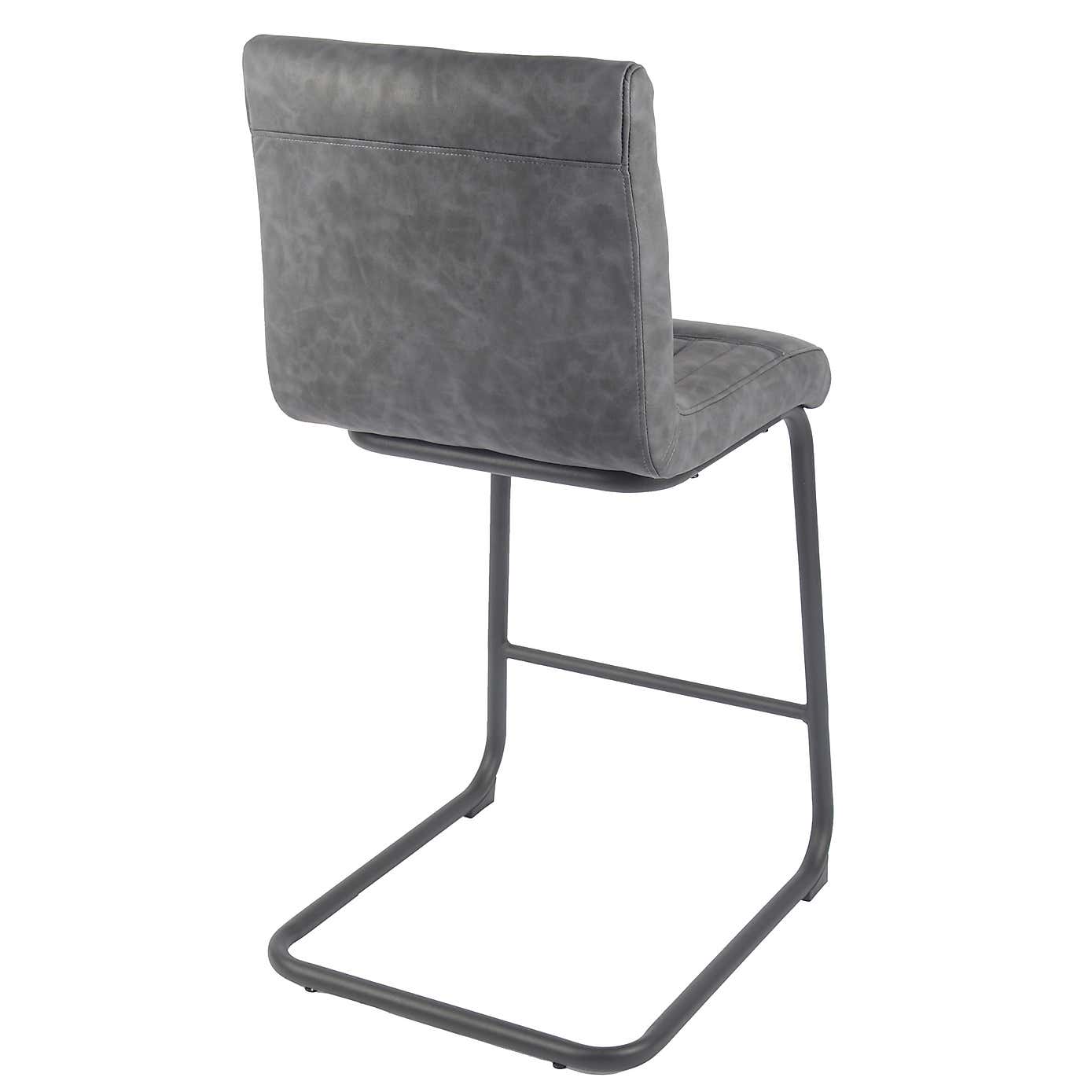 Felix PU Leather Cantilever Bar Stool