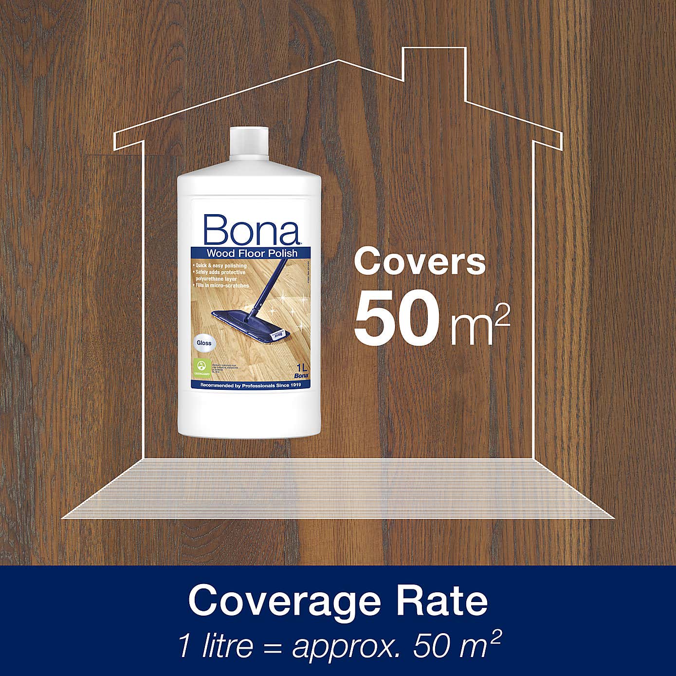 Bona Wood Floor Polish Gloss 1L