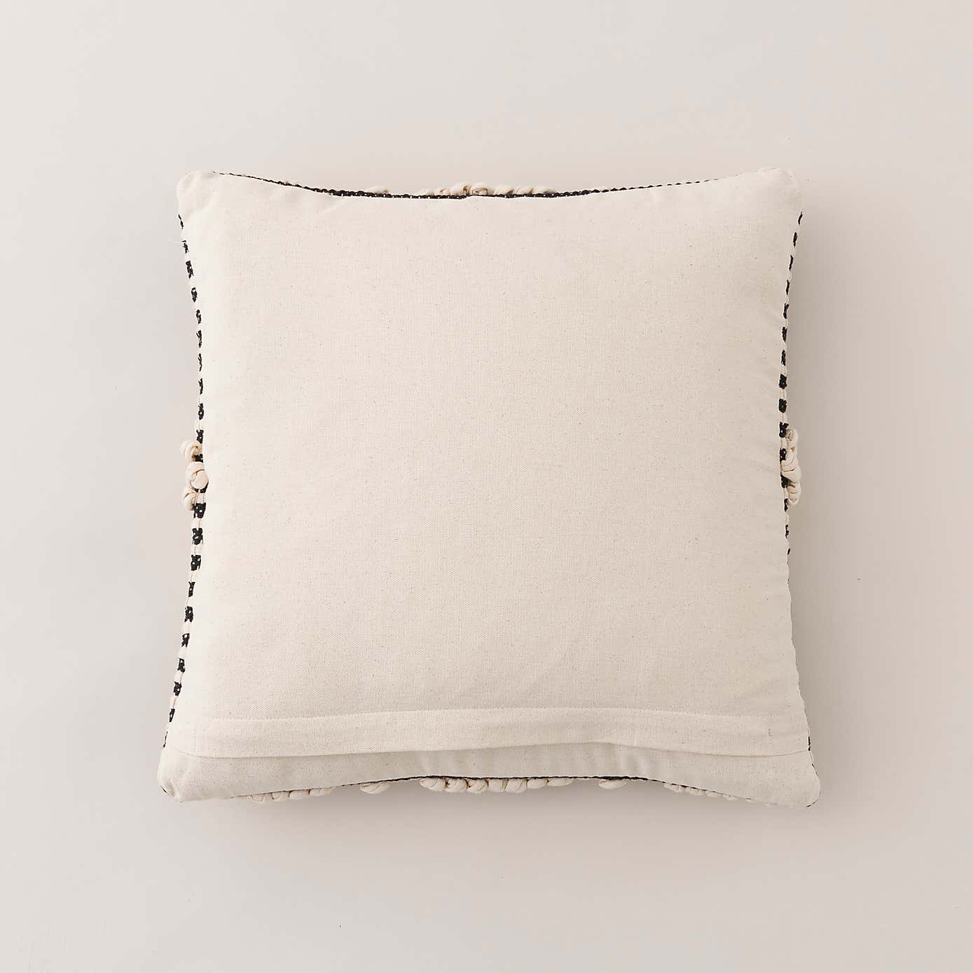 Jersey Bobble Diamond Square Cushion