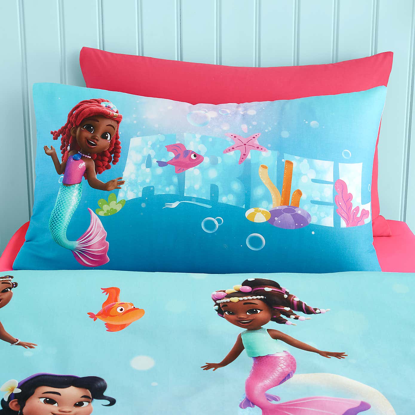 Preschool Ariel Duvet Cover and Pillowcase Set